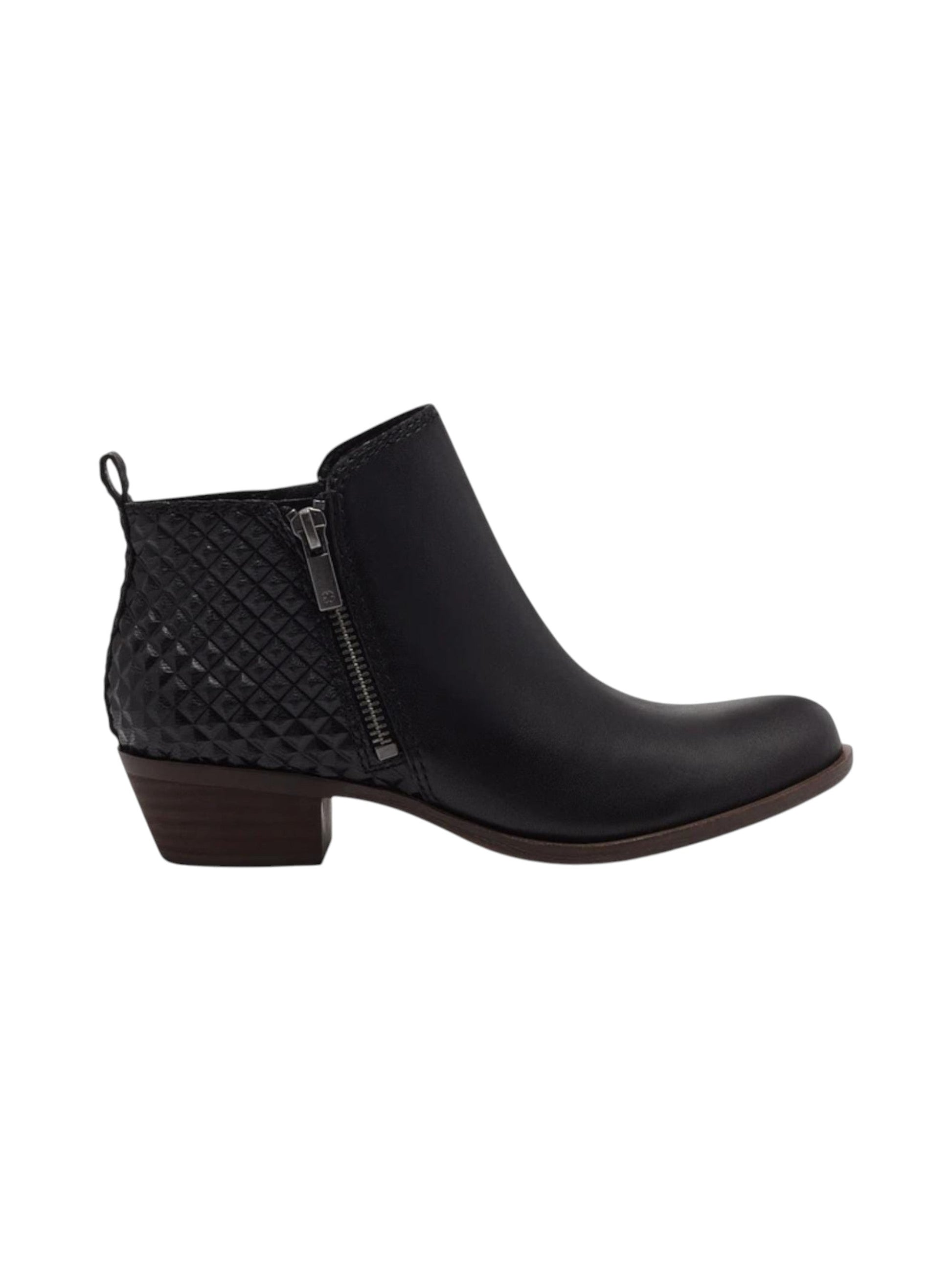 Women's Plain Ankle Boots,Black