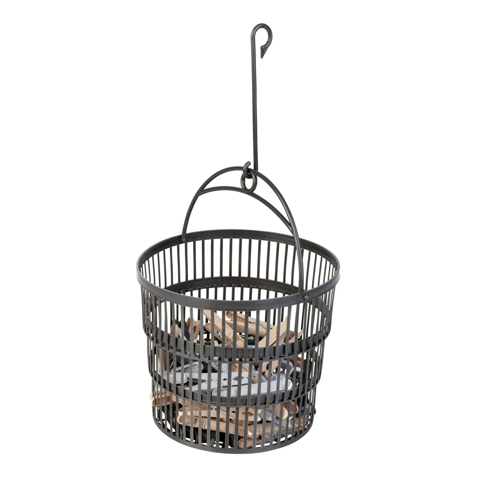Telescopic Basket And Clothes Pegs