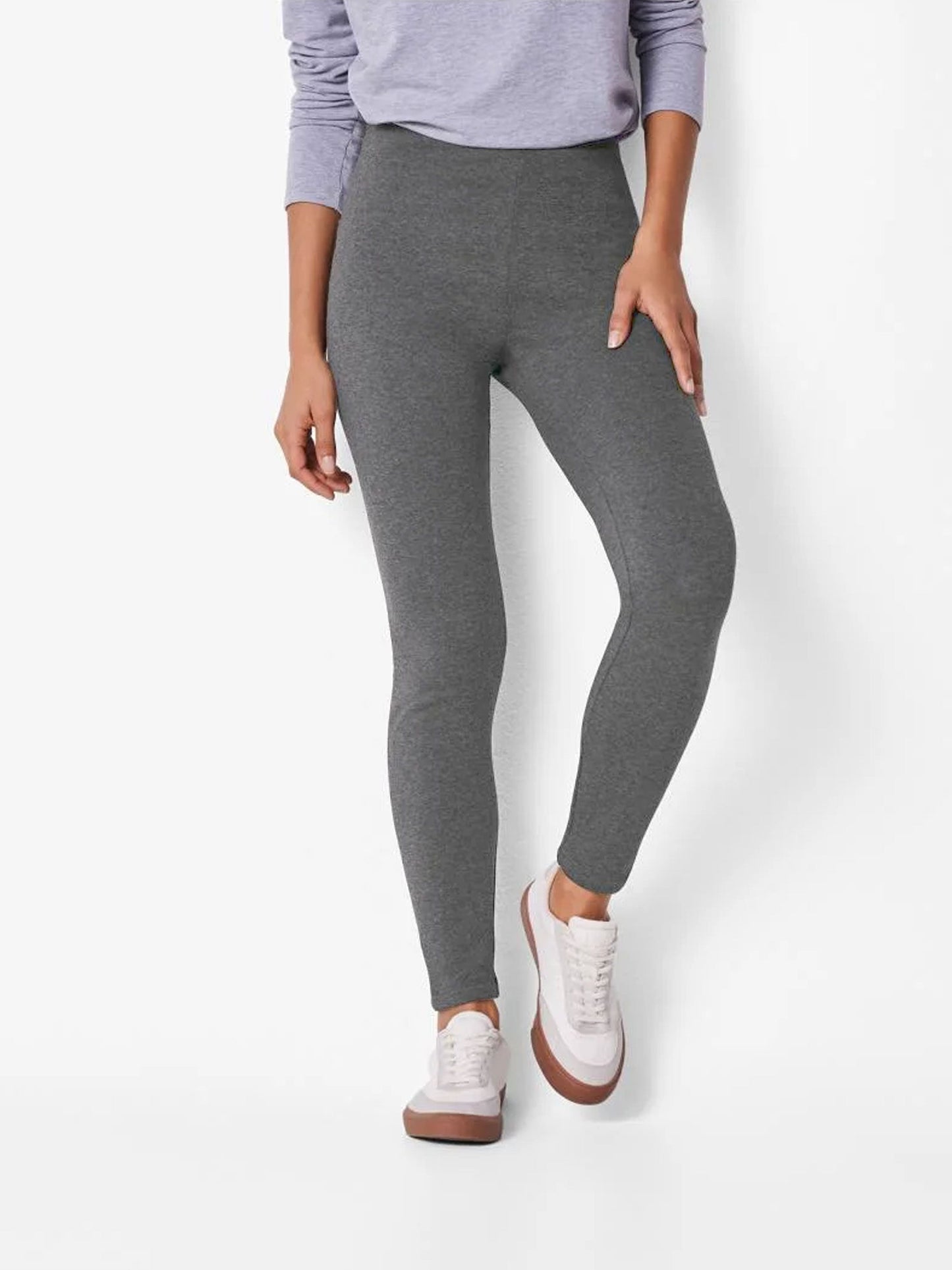 Women's Plain Pant,Grey