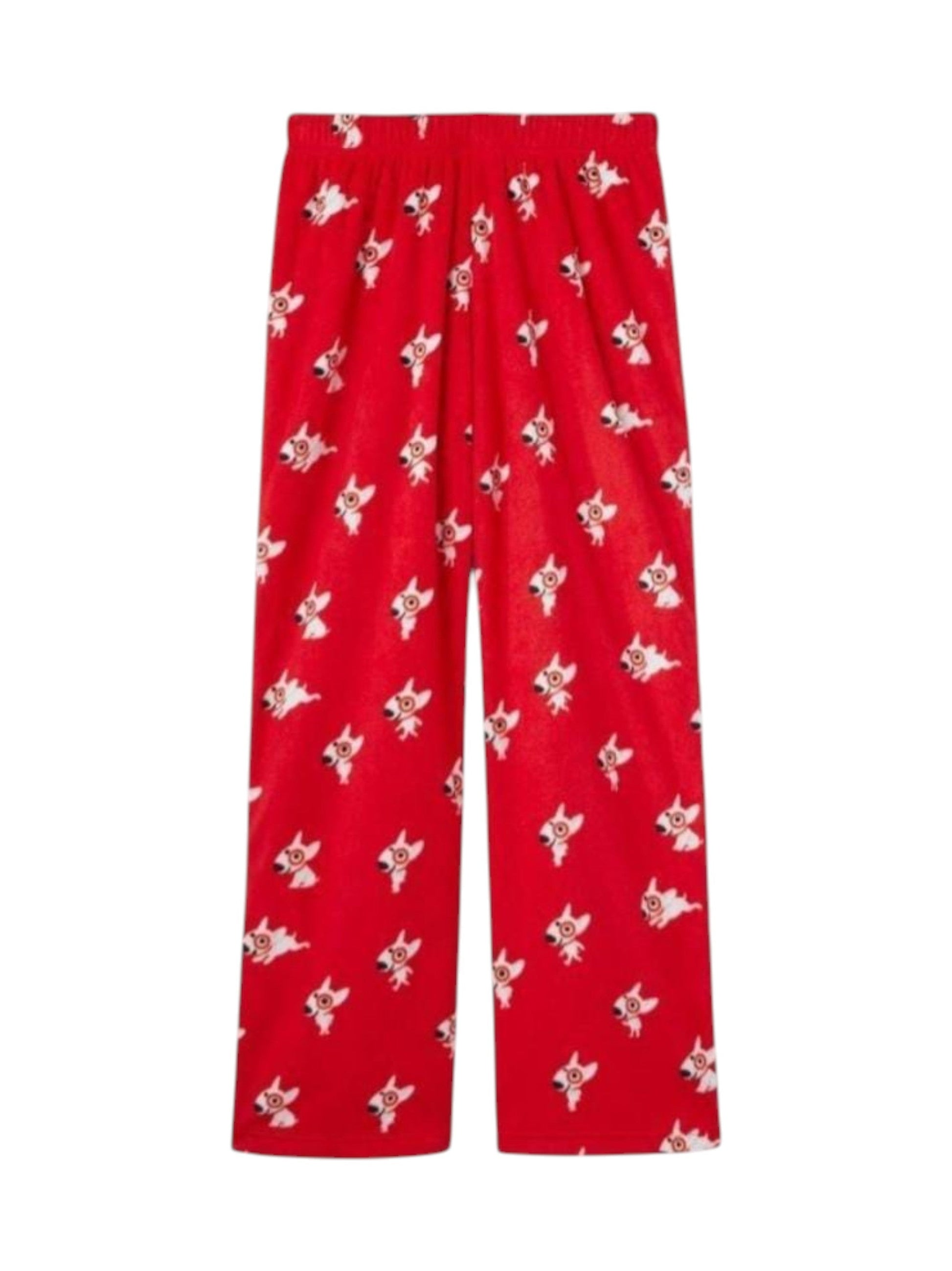 Kids Girl's Printed Sleepwear Pant,Red