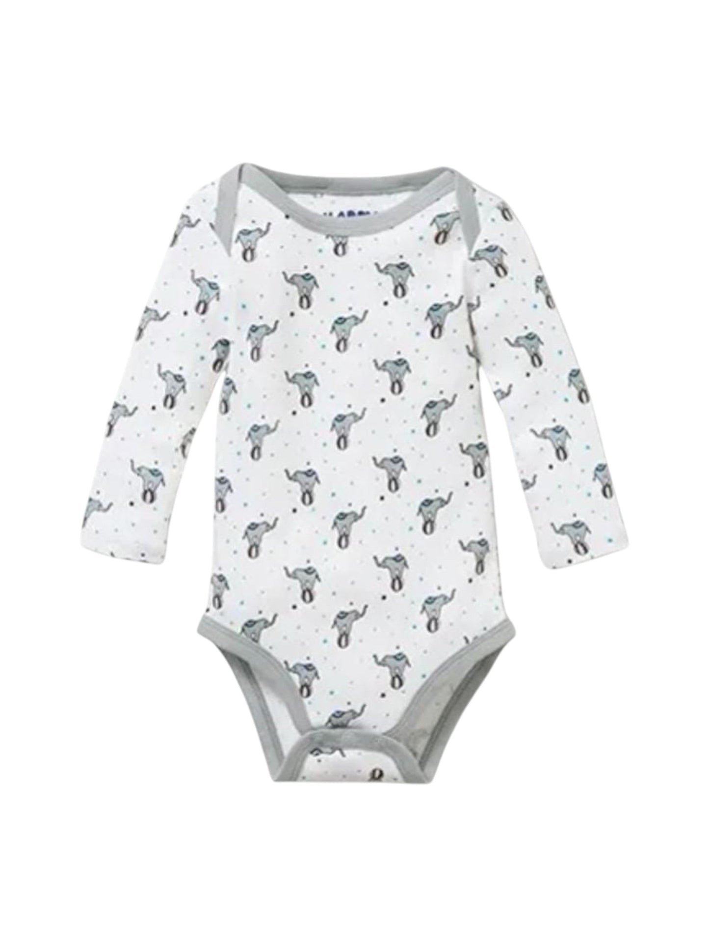 Kids Girl's Printed Body Suit,White