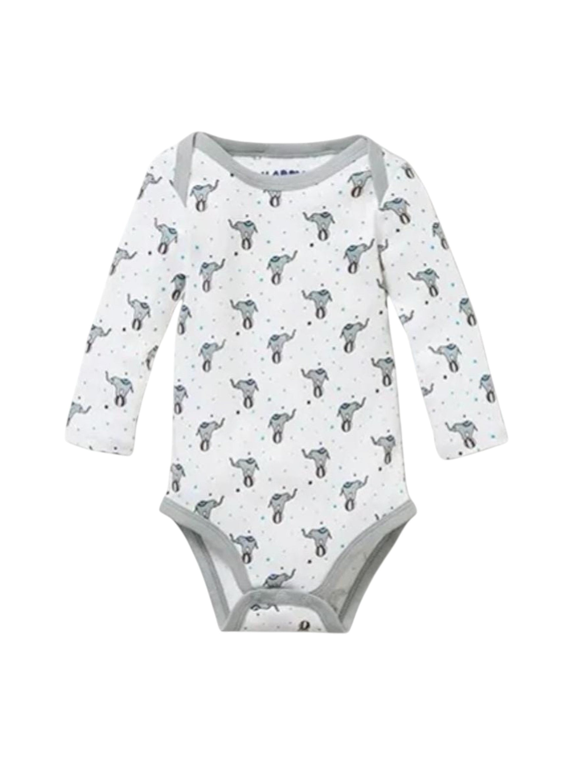 Kids Girl's Printed Body Suit,White
