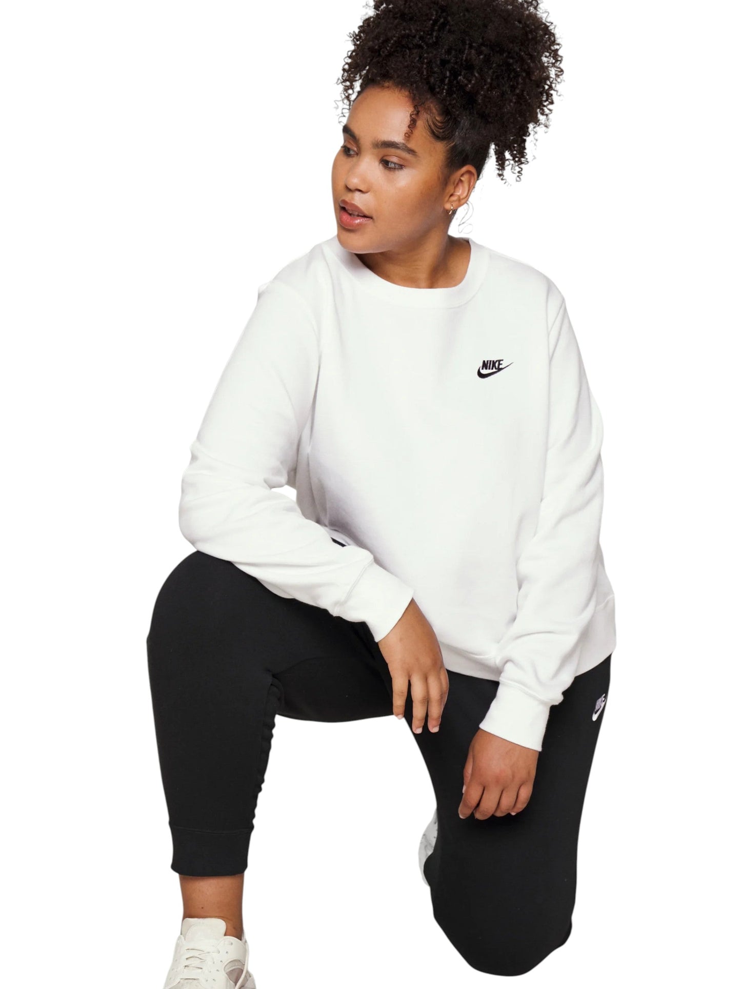 Women's Plain Sweaters,White