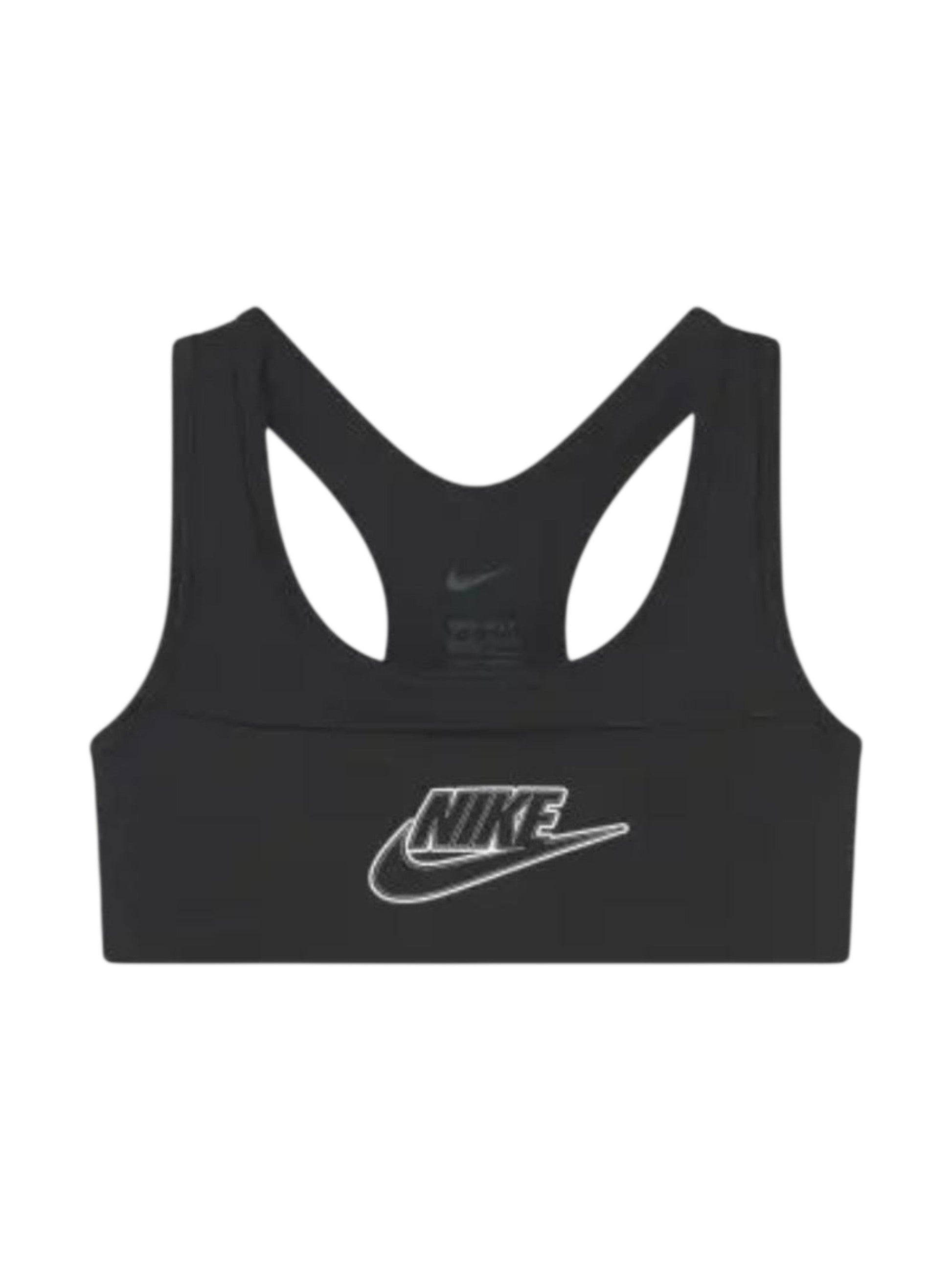 Kids Girl's Plain Sport Bra,Black