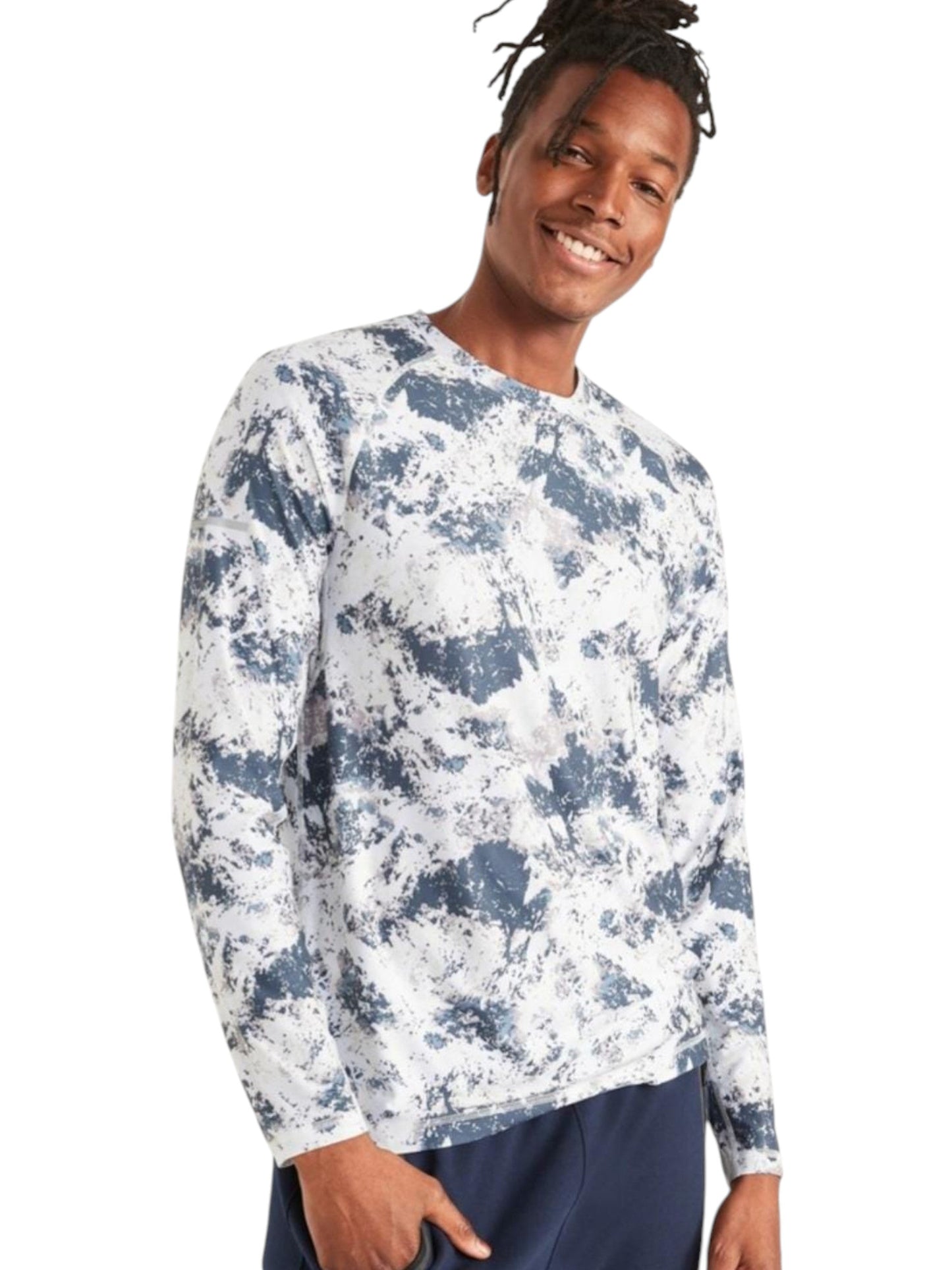 Men's Printed Top,White