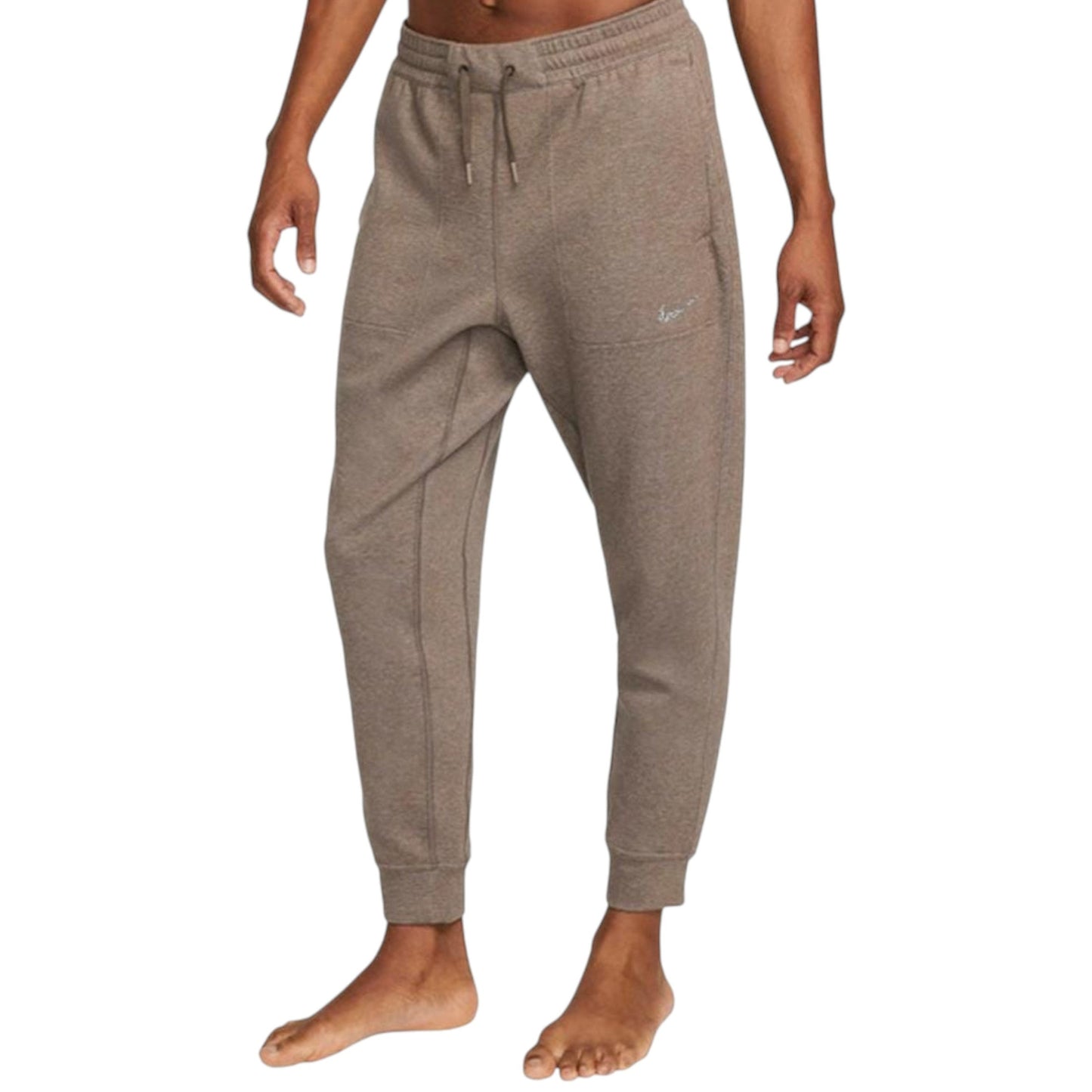 Men's Colorblocked Dotted Sport Pant,Beige