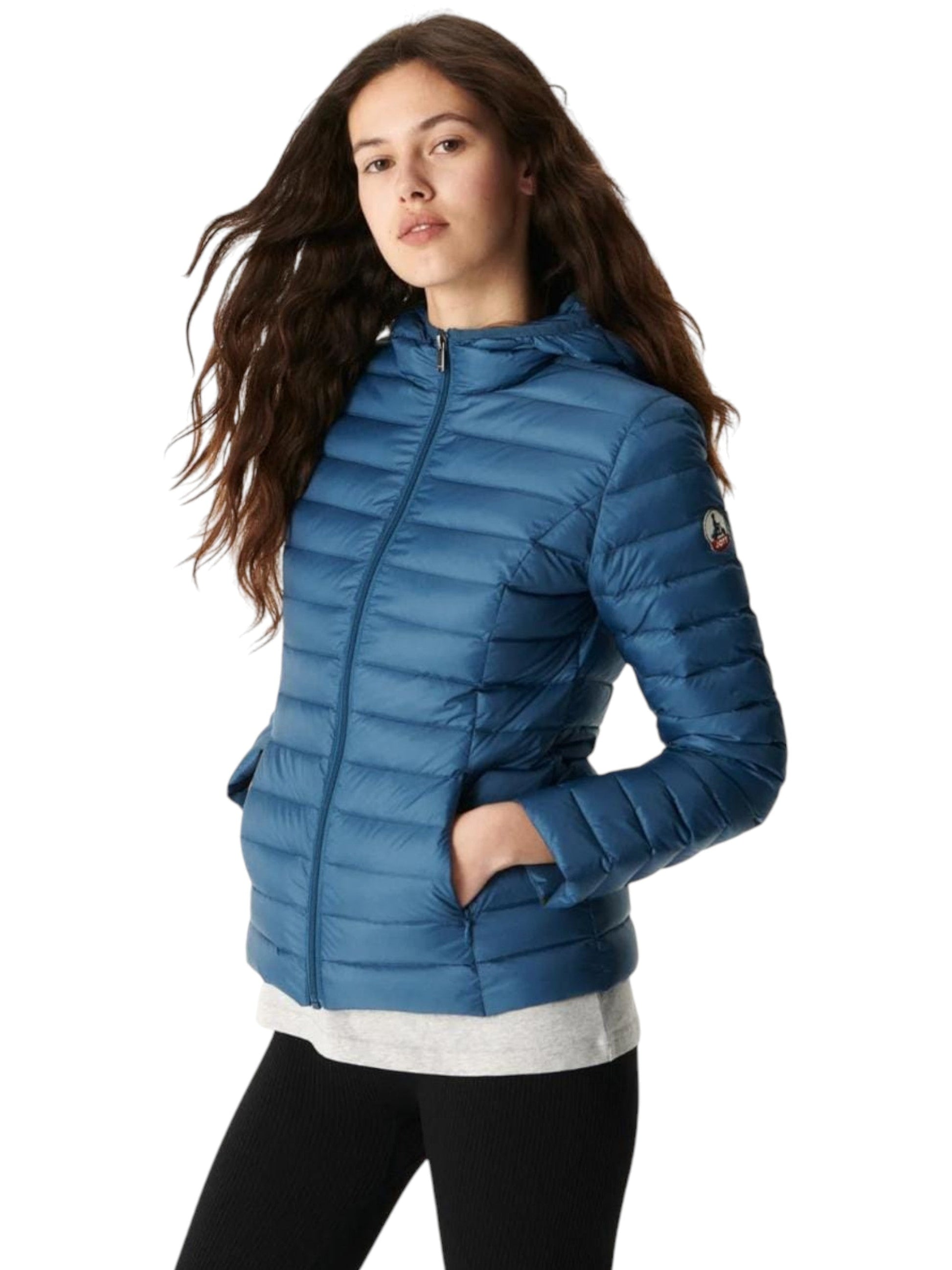 Women's Quilted Jacket,Navy
