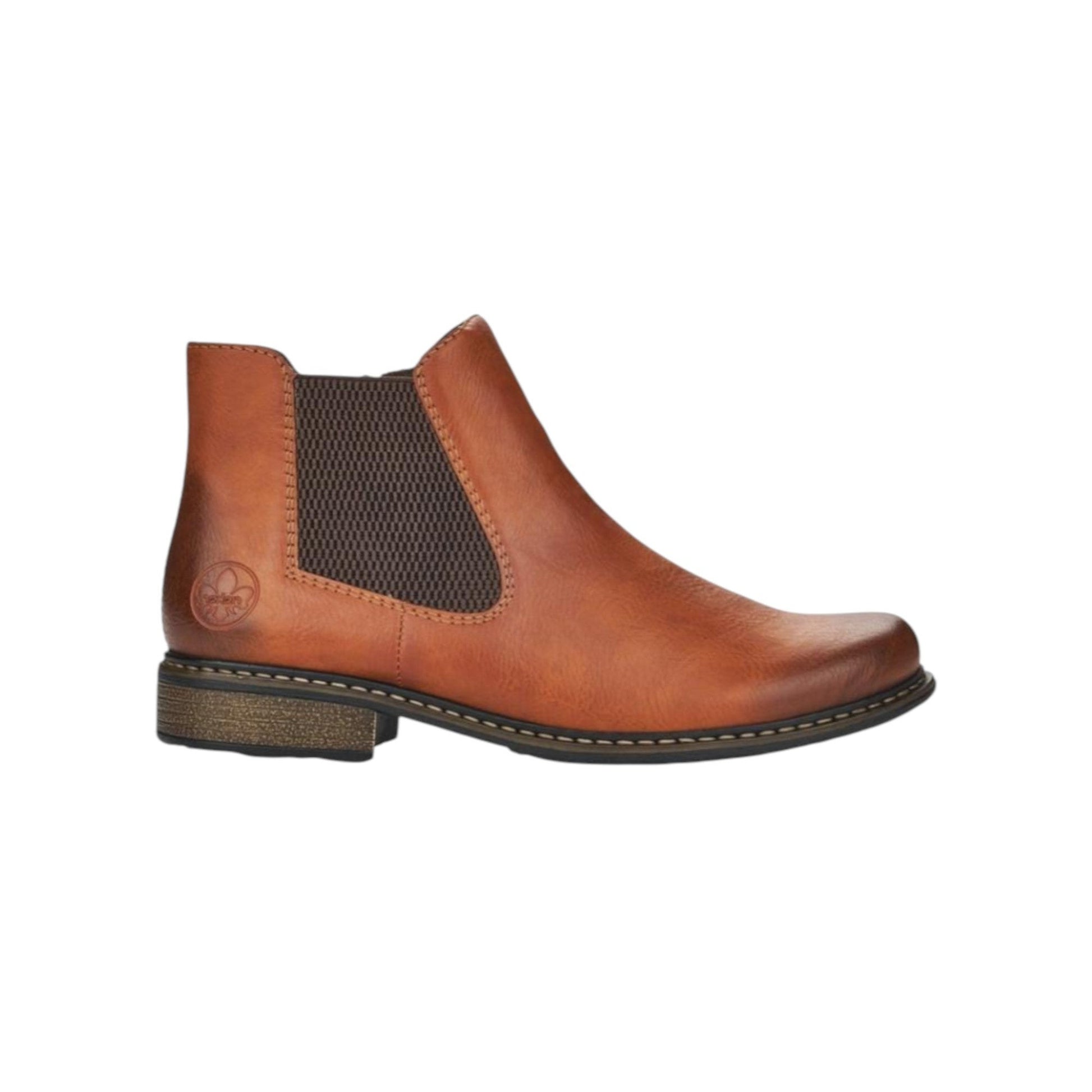 Women's Plain Ankle Boots,Brown