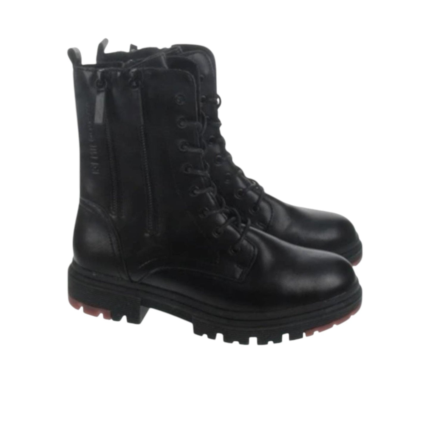 Men's Plain Ankle Boots,Black