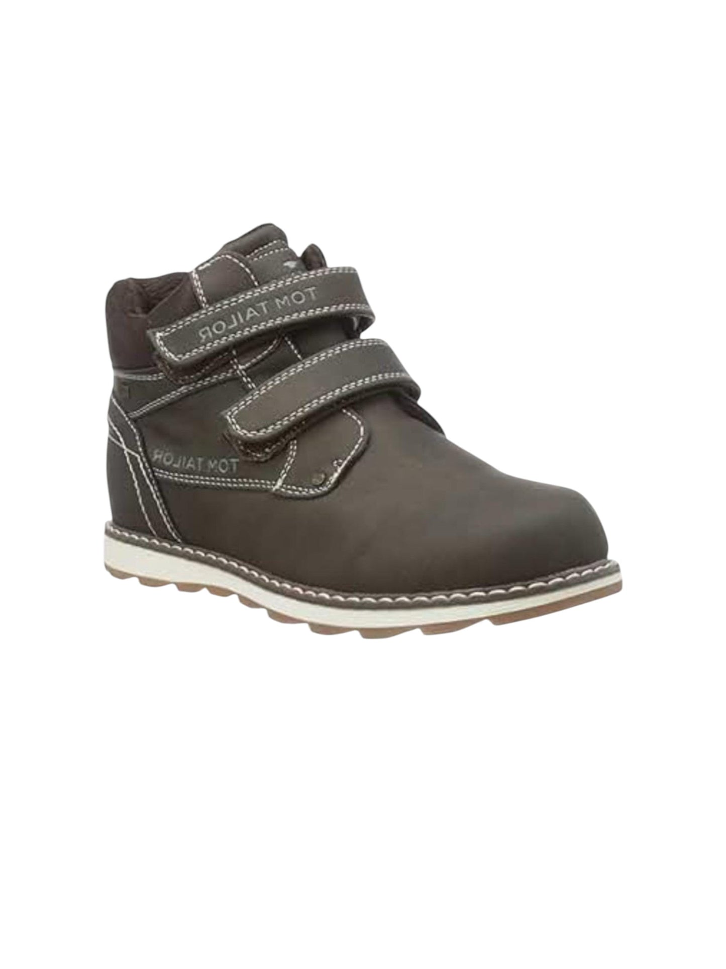 Kids Boy's Lined High Top Boots,Brown