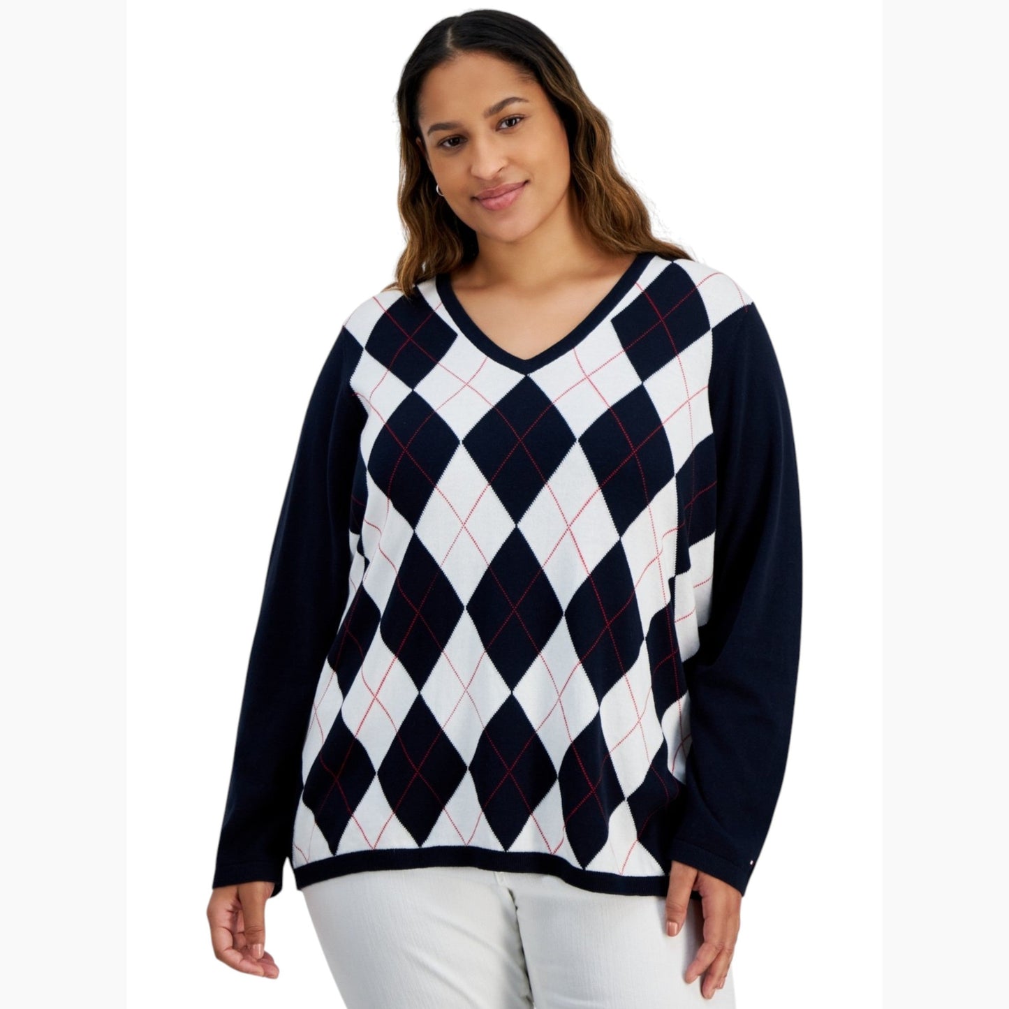 Women's Knitted Top,Navy