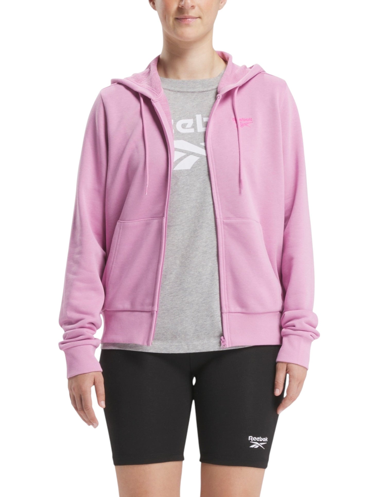Women's Plain Hoodie,Pink