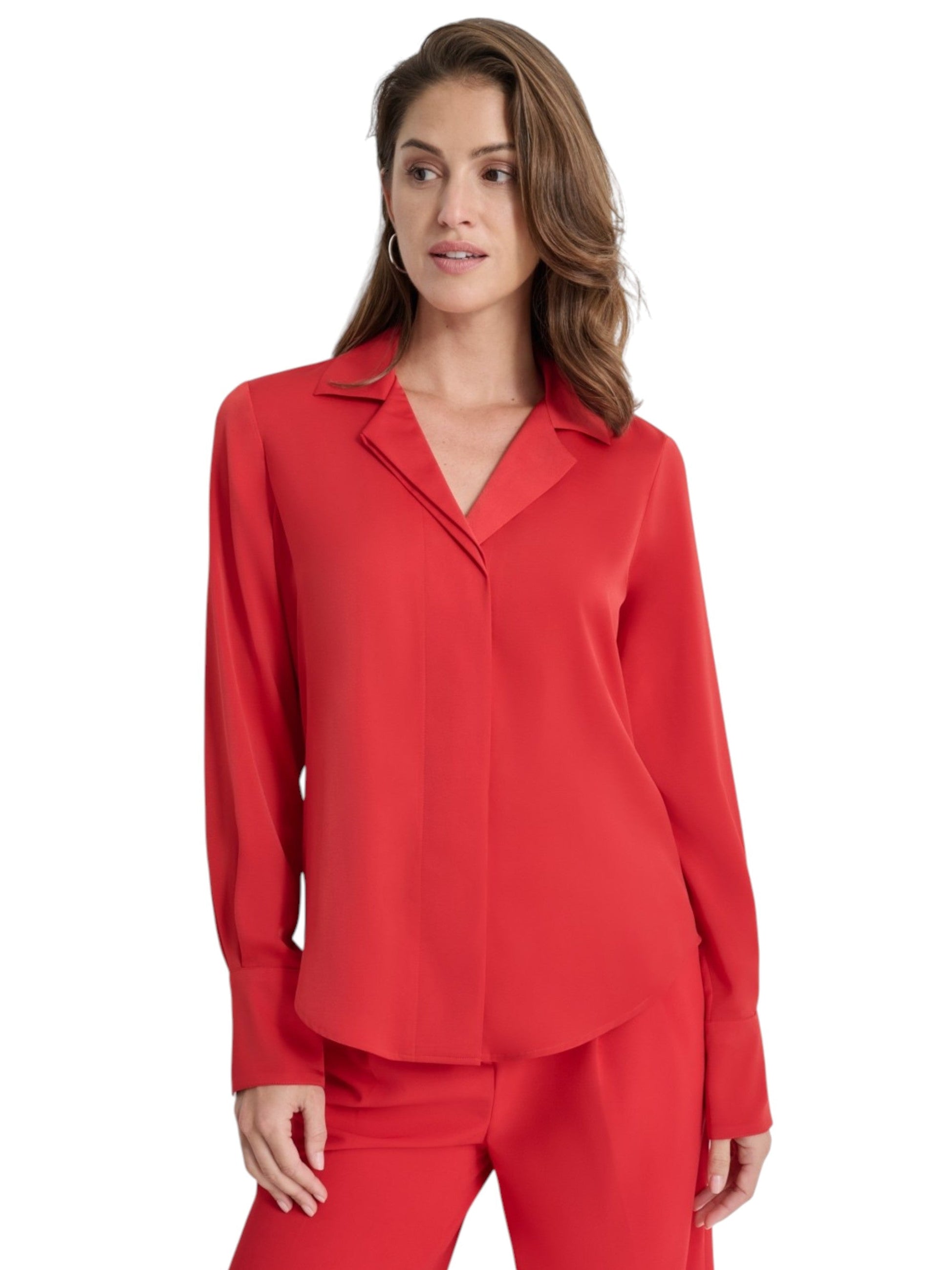 Women's Plain Chemise,Red