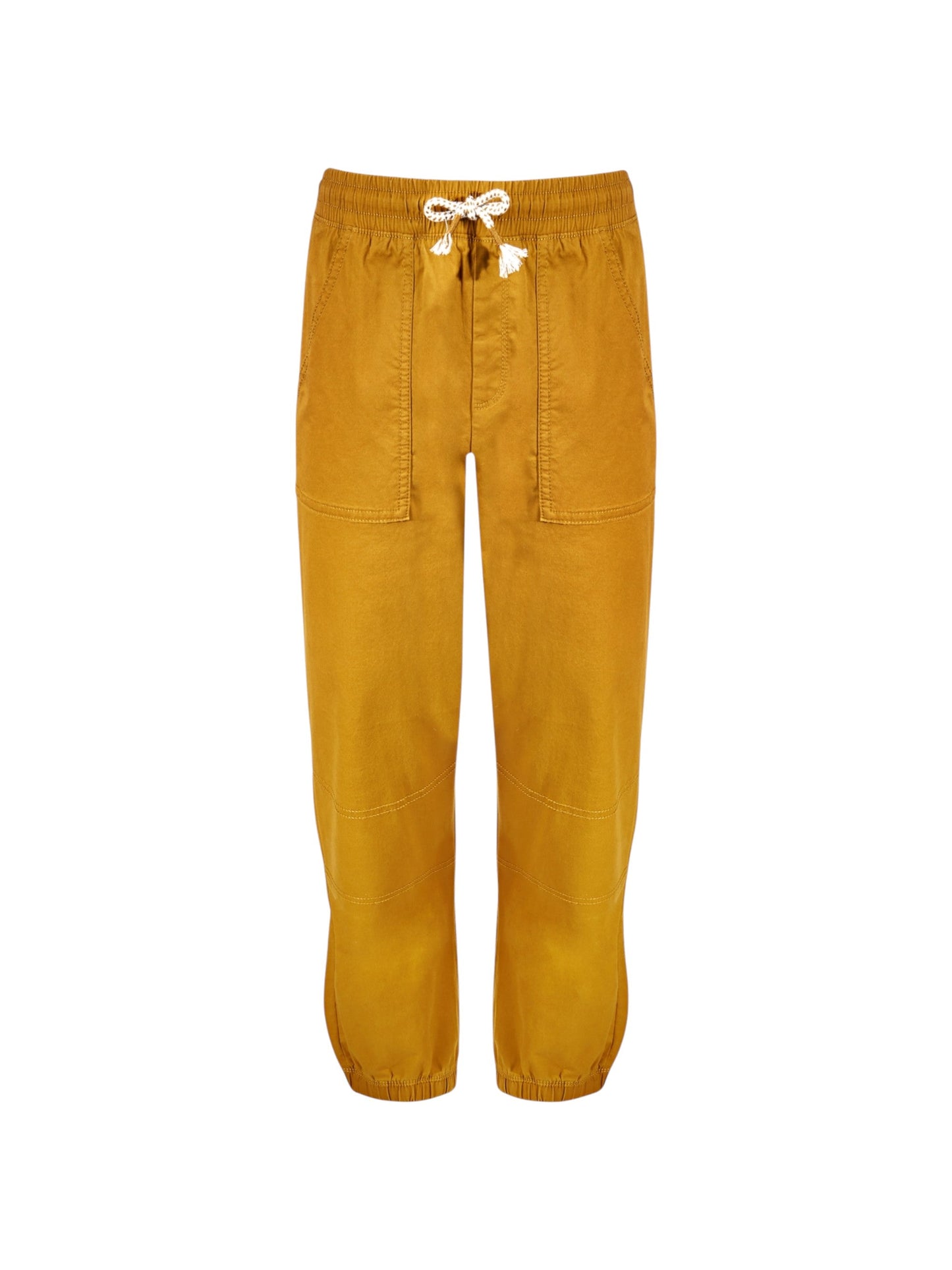 Kids Boy's Plain Pant,Mustard Olive
