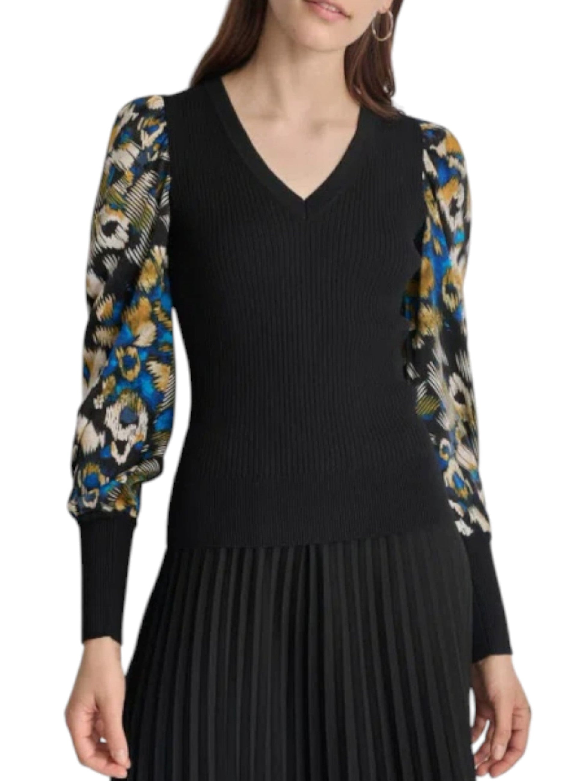 Women's Knitted Top,Black