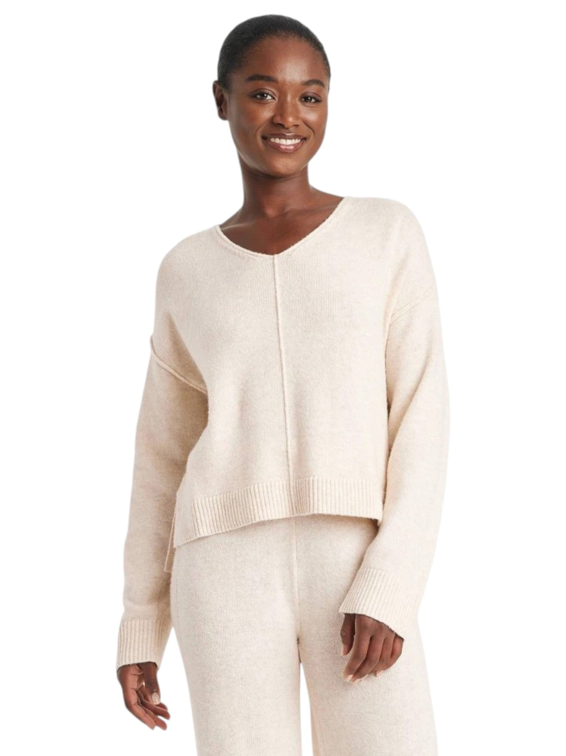 Women's Textured Top,Beige