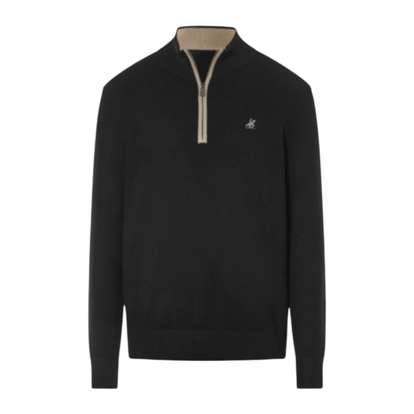 Men's Plain Solid Sweaters,Black