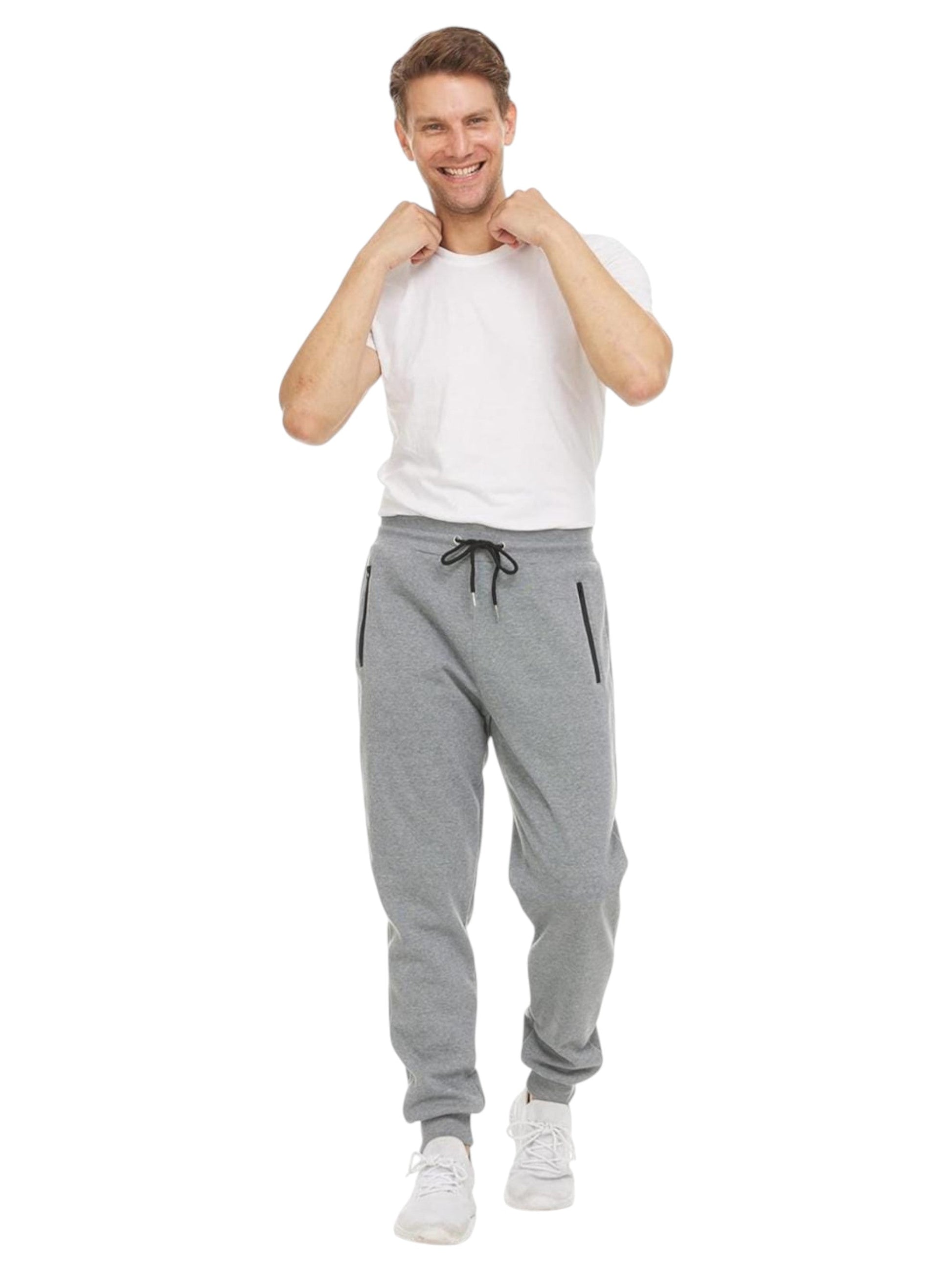 Men's Plain Solid Pant,Grey