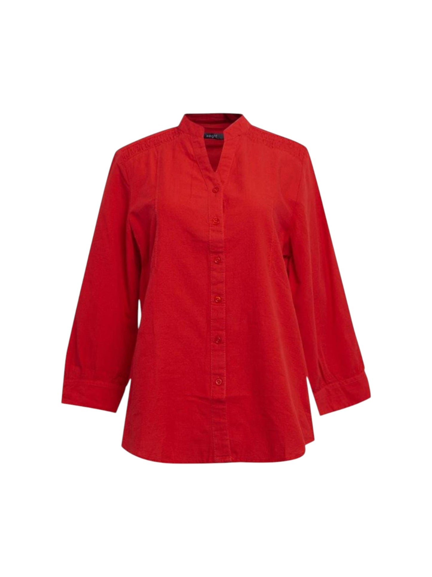 Women's Plain Solid Chemise,Red