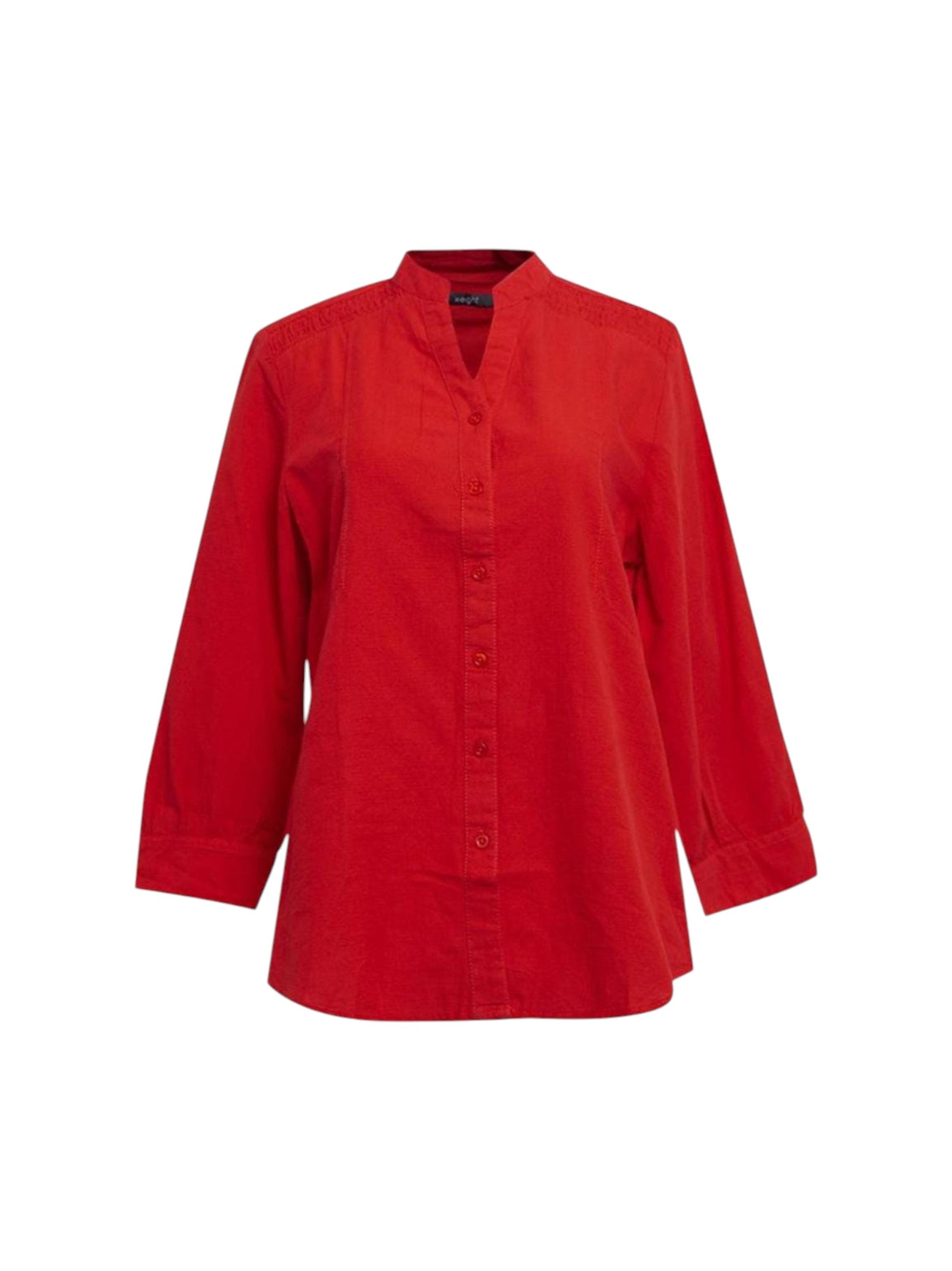 Women's Plain Solid Chemise,Red