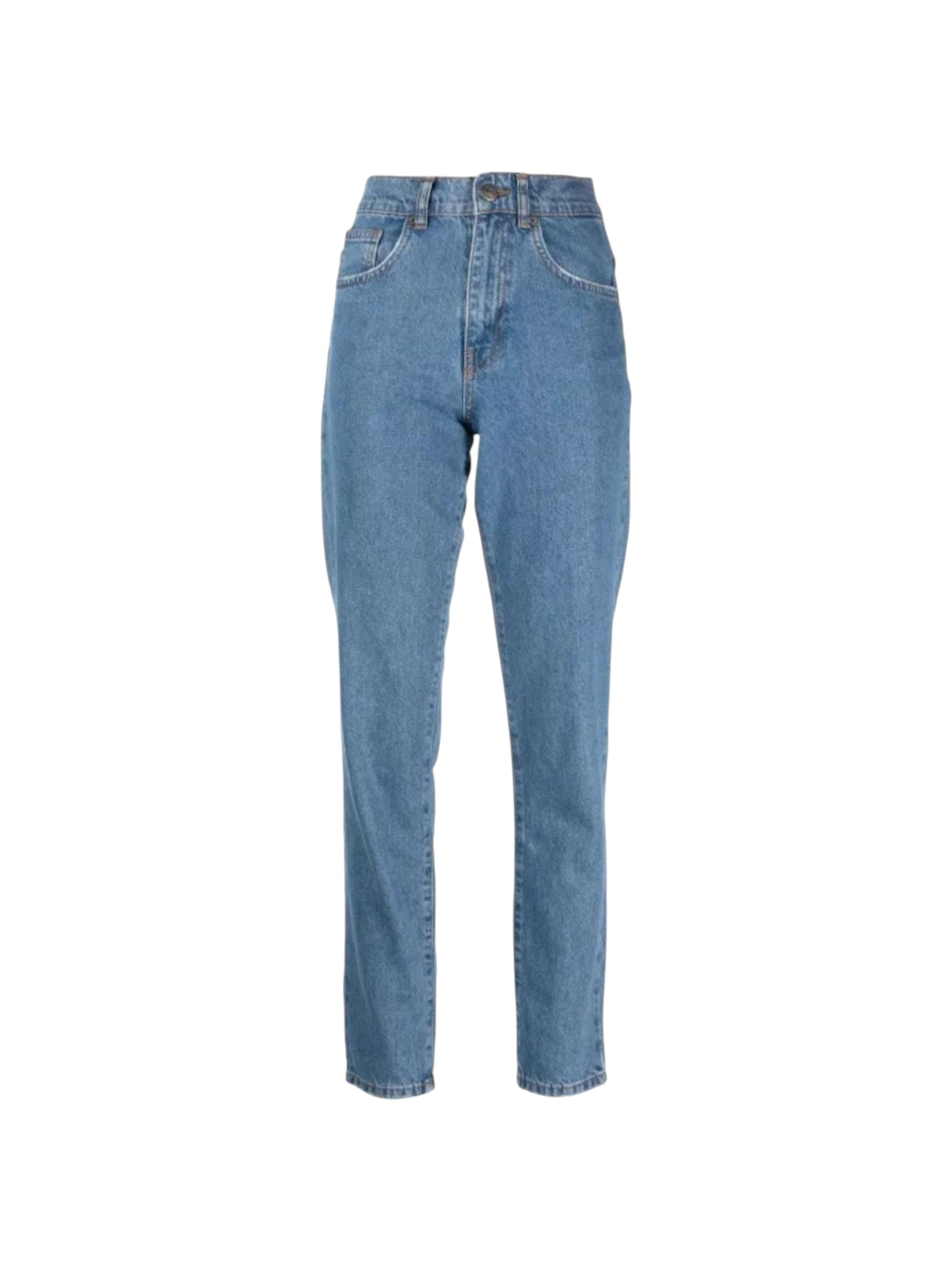 Women's Washed Jeans,Blue