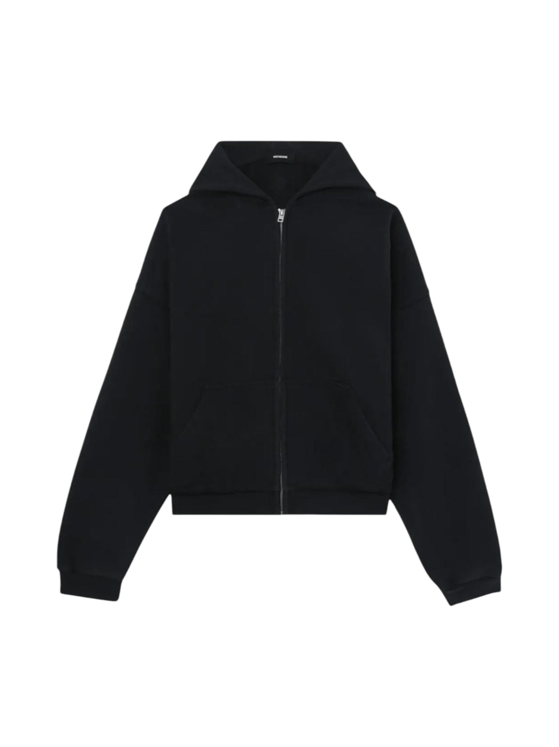 Women's Plain Hoodie,Black