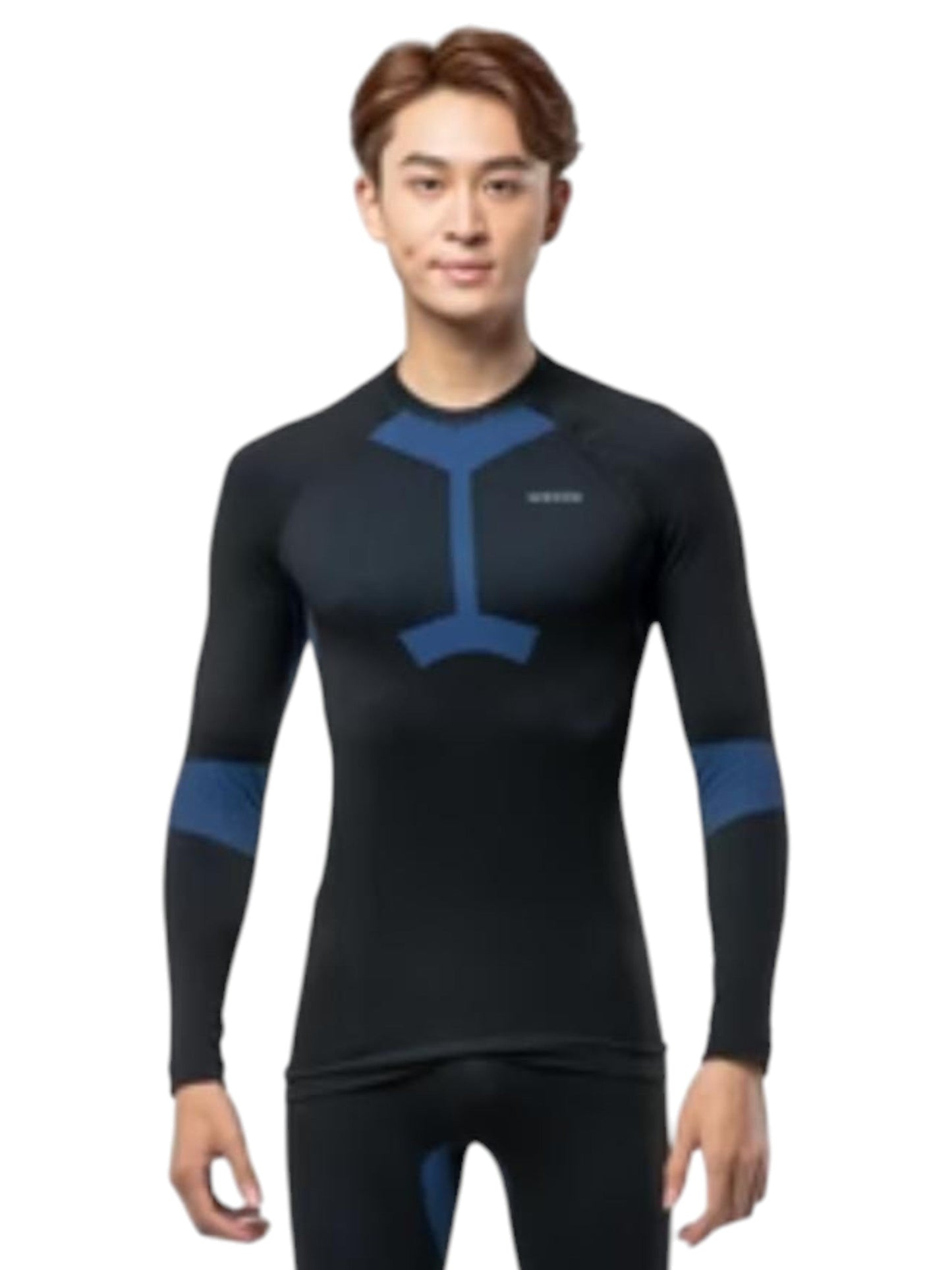 Men's Textured Sport Top,Black