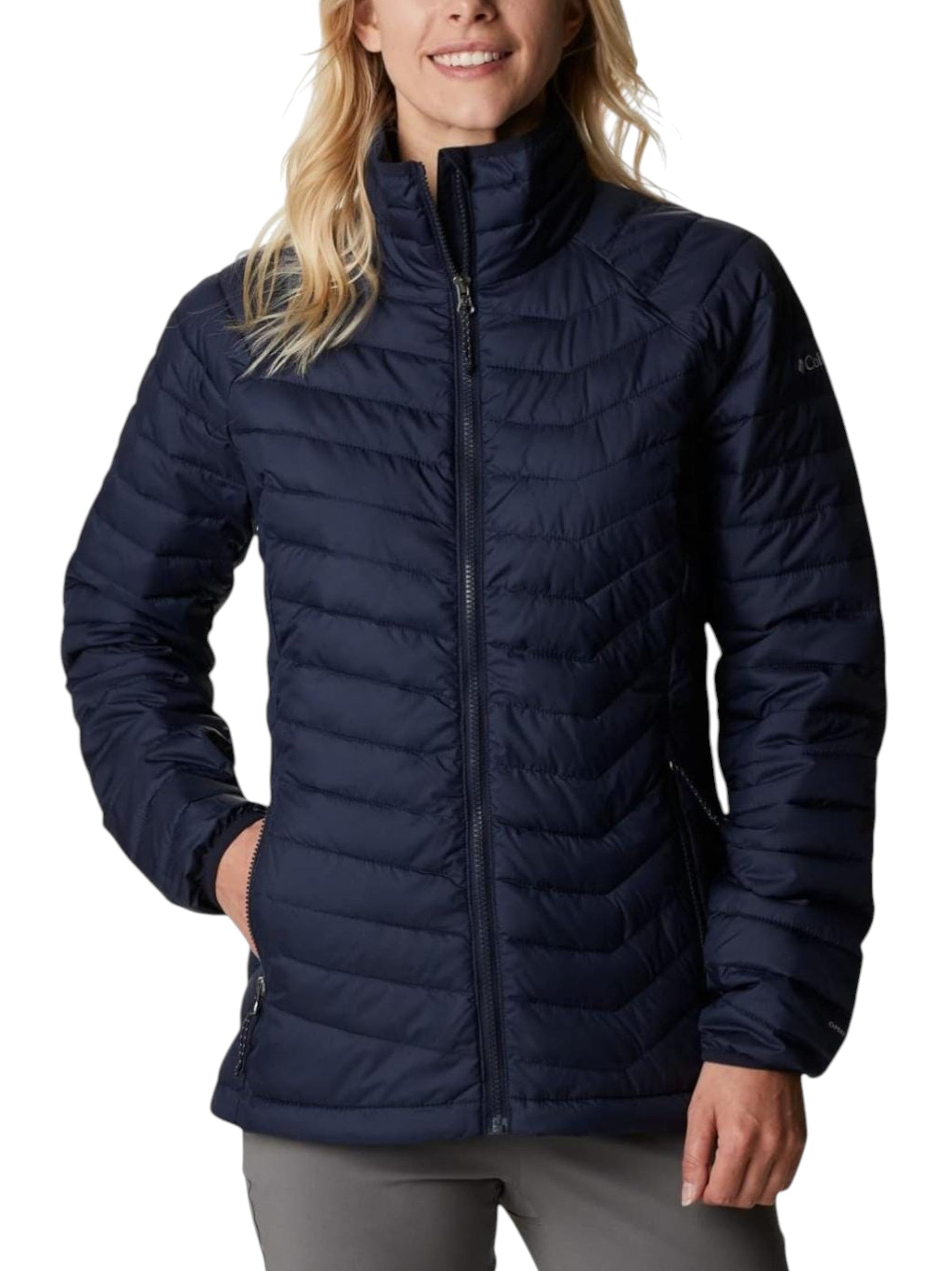 Women's Quilted Jacket,Navy