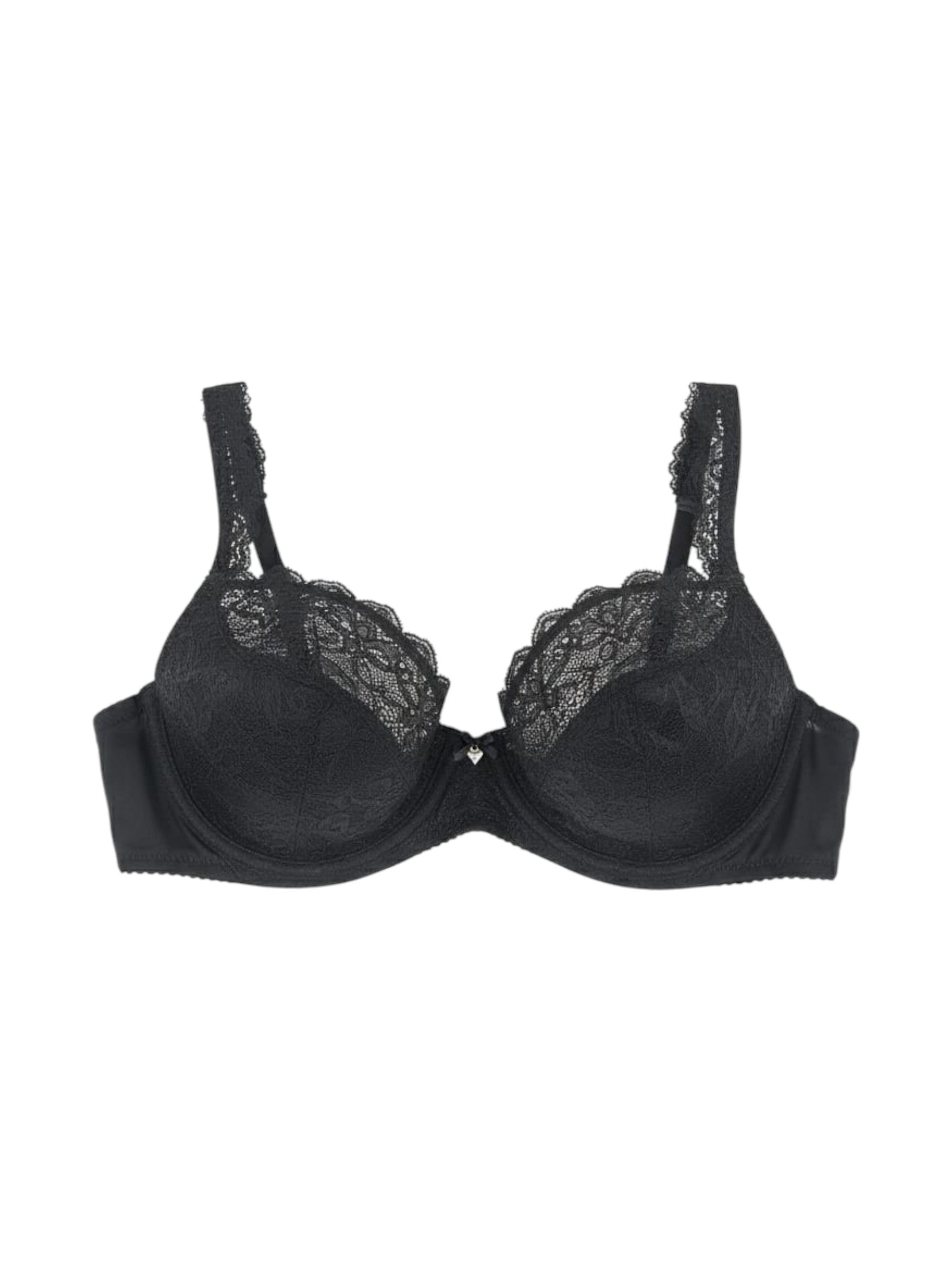 Women's Lace Bra,Black