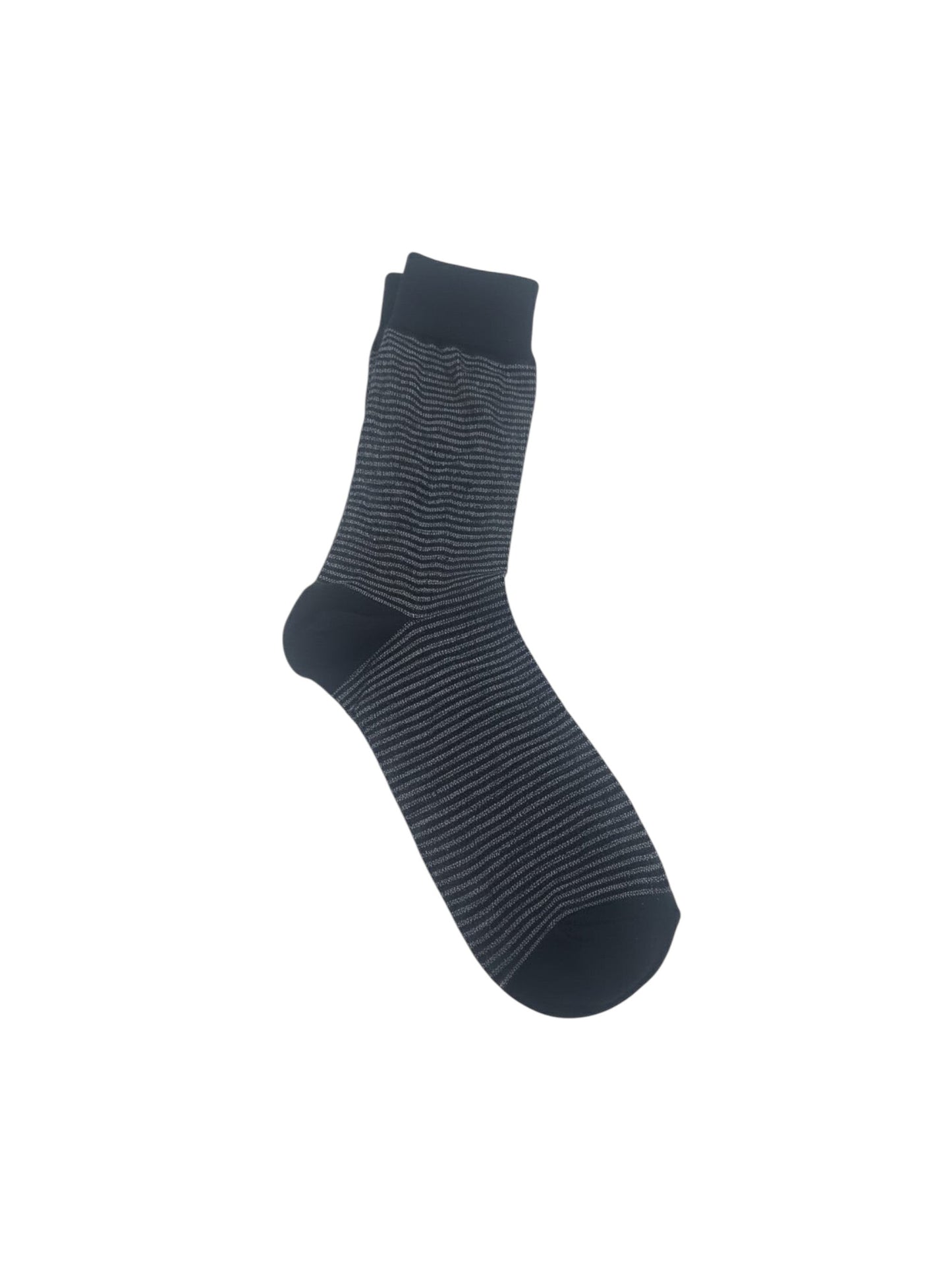 Men's Striped Knitted Socks,Navy