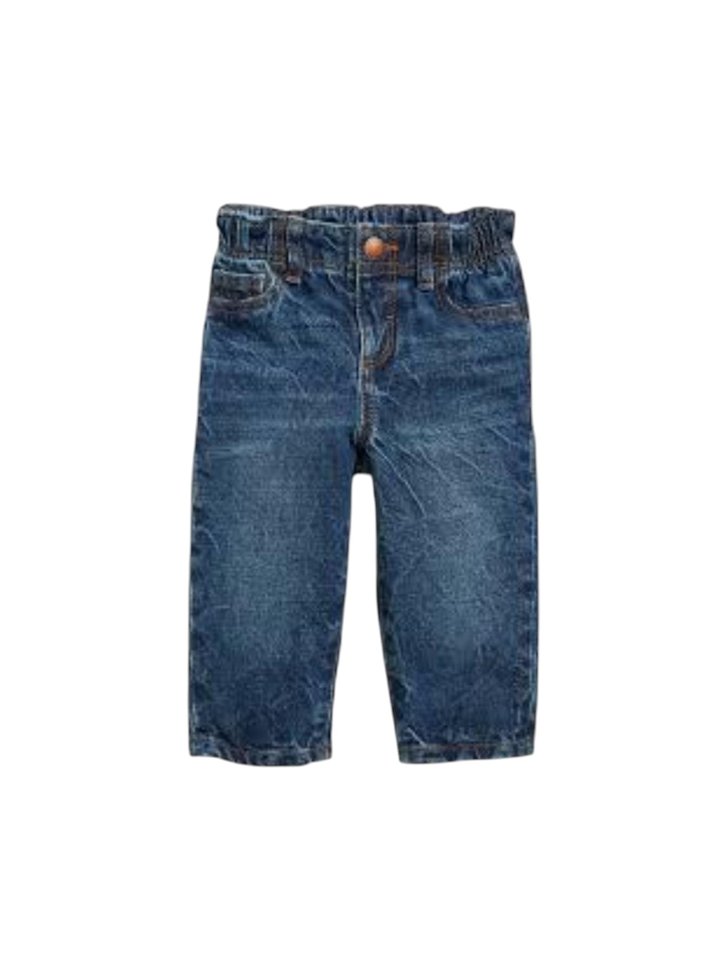 Kids Boy's Plain Jeans,Navy