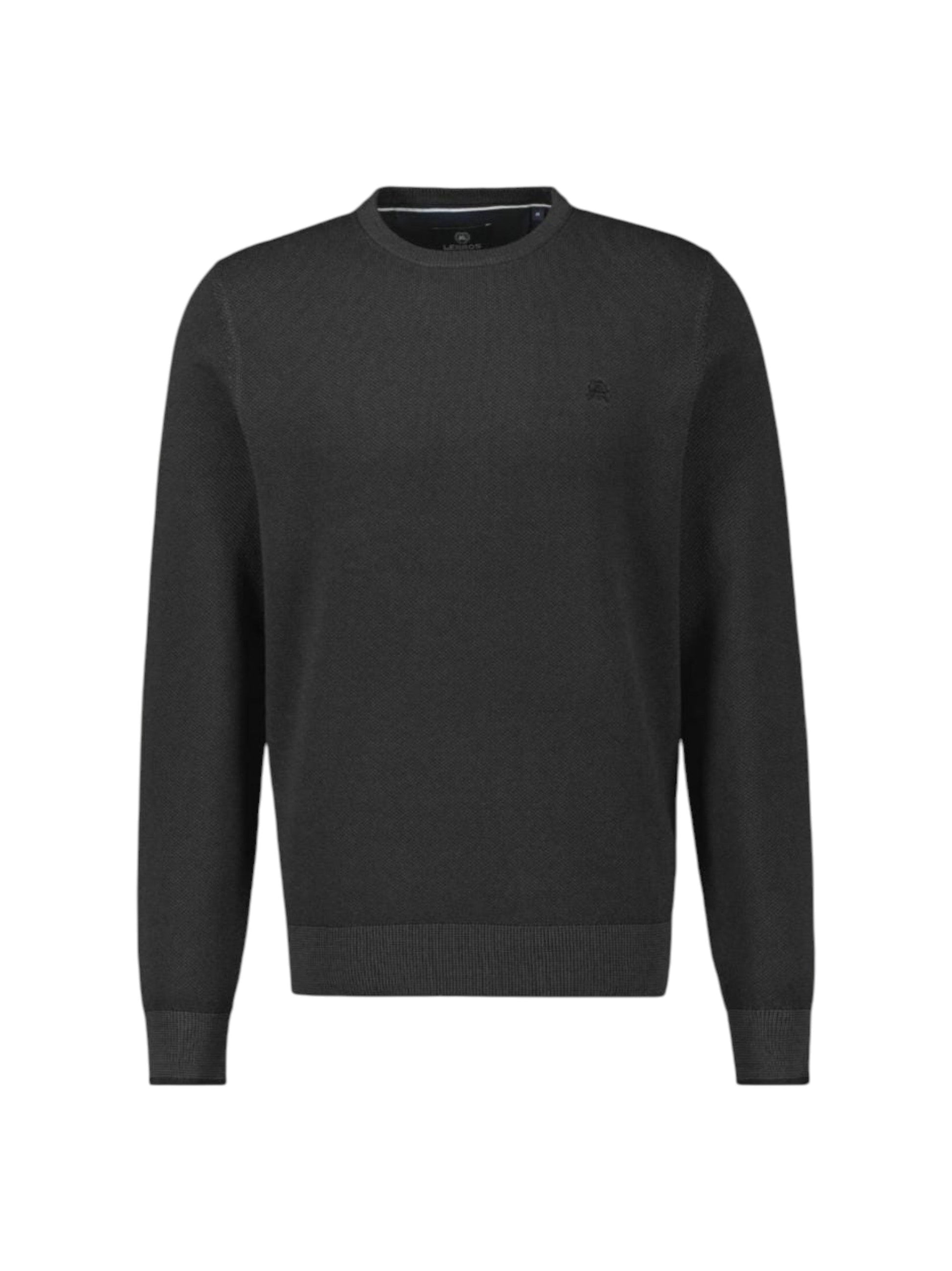 Men's Knitted Top,Dark Grey