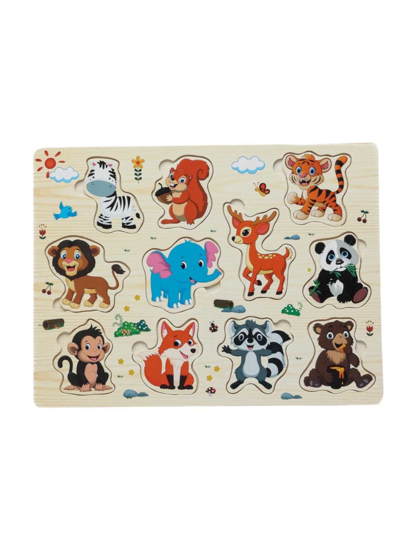 Montessori Wooden Puzzle Frame