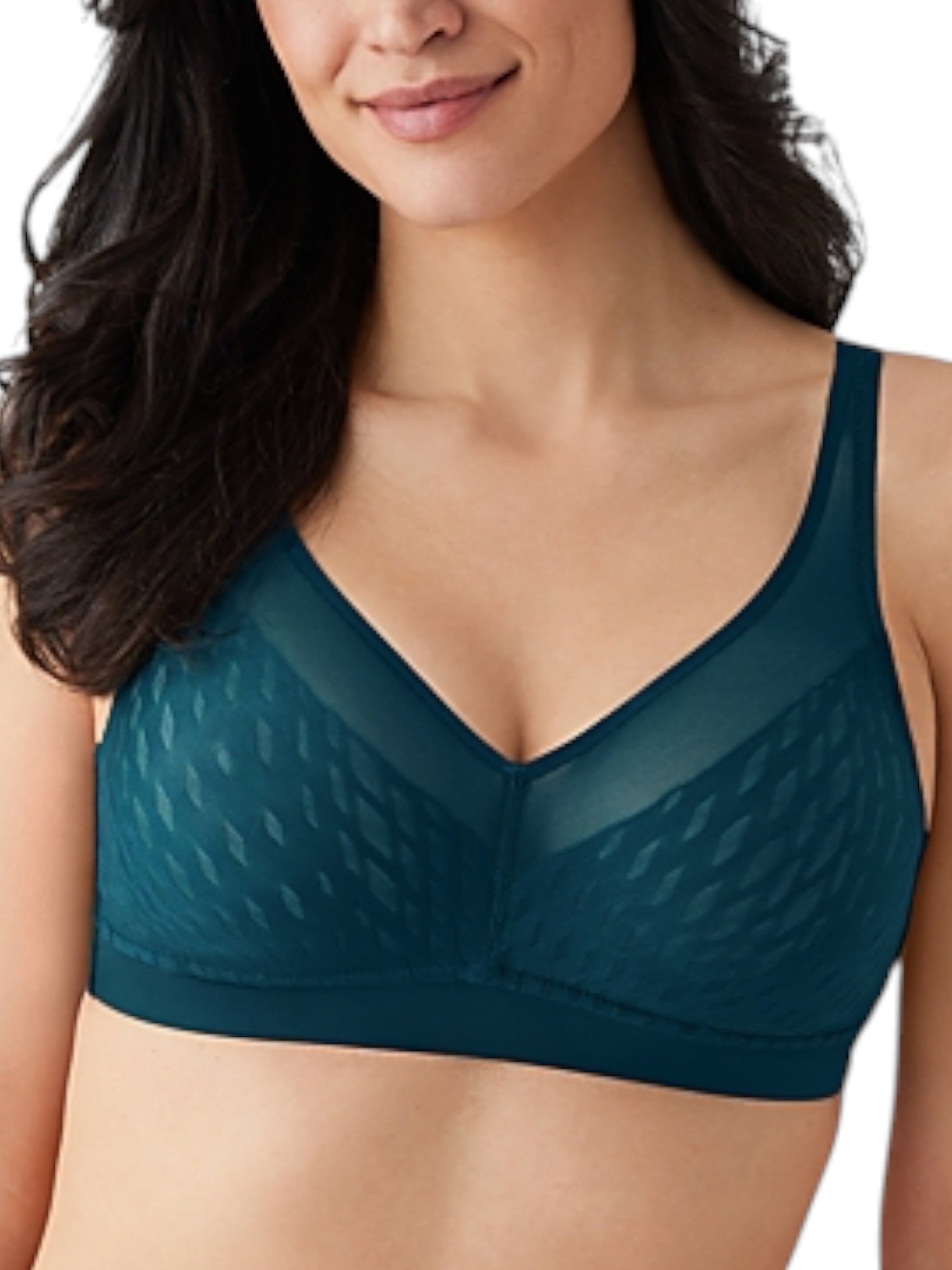 Women's Lace Bra,Green