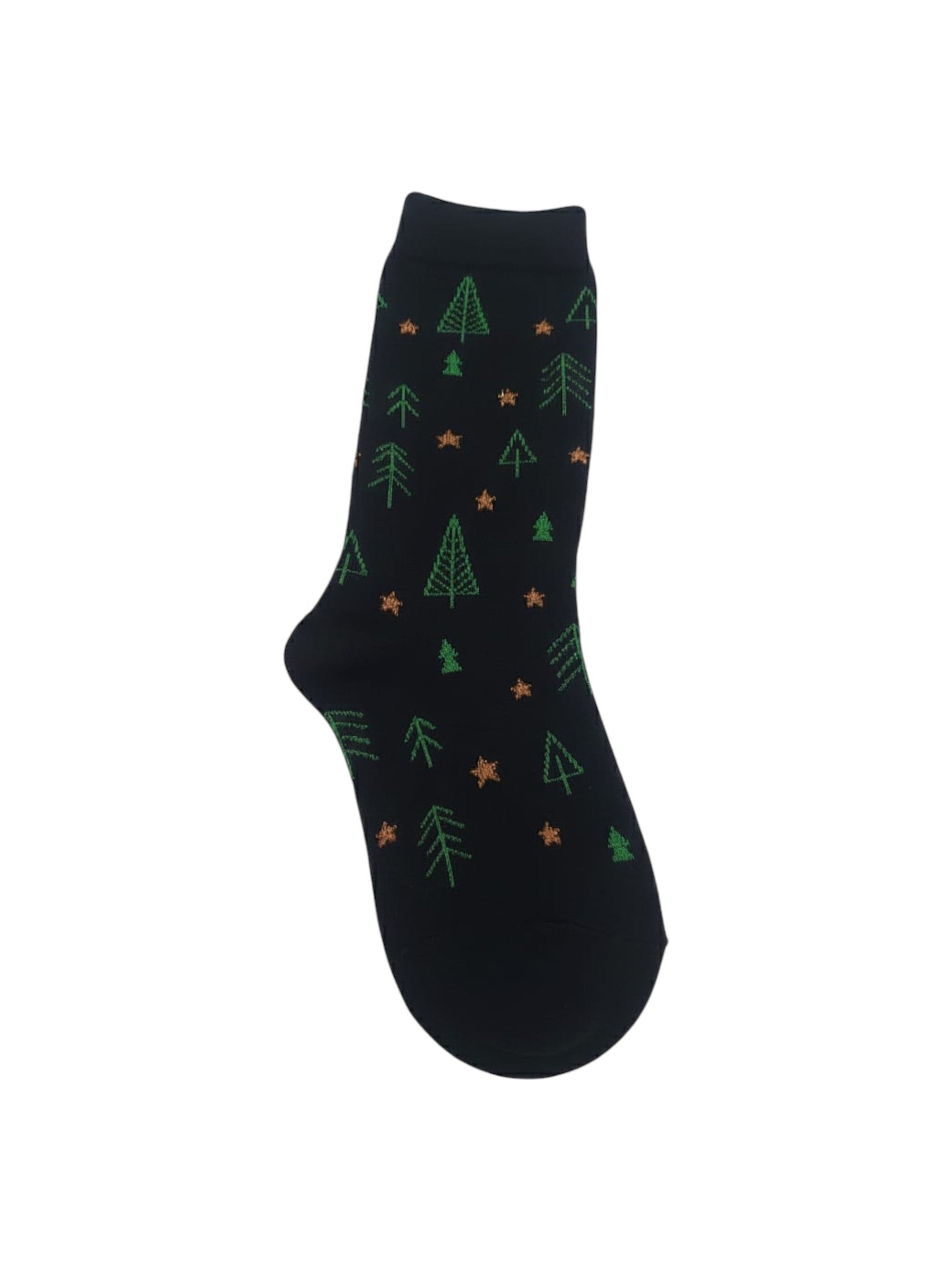 Women's Printed Socks,Black