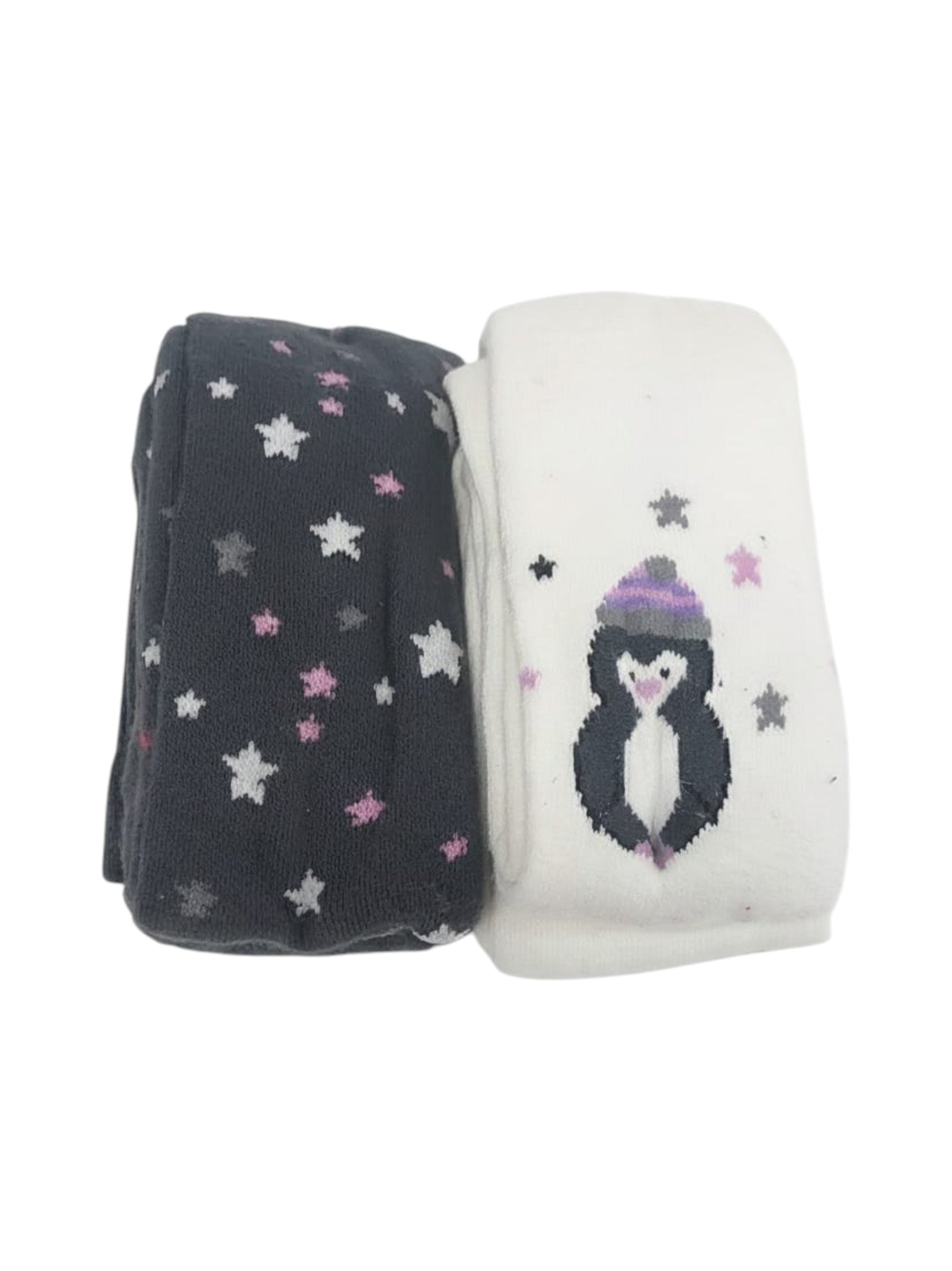 Kids Girl's Knitted Tights Set 2Pieces,Multi