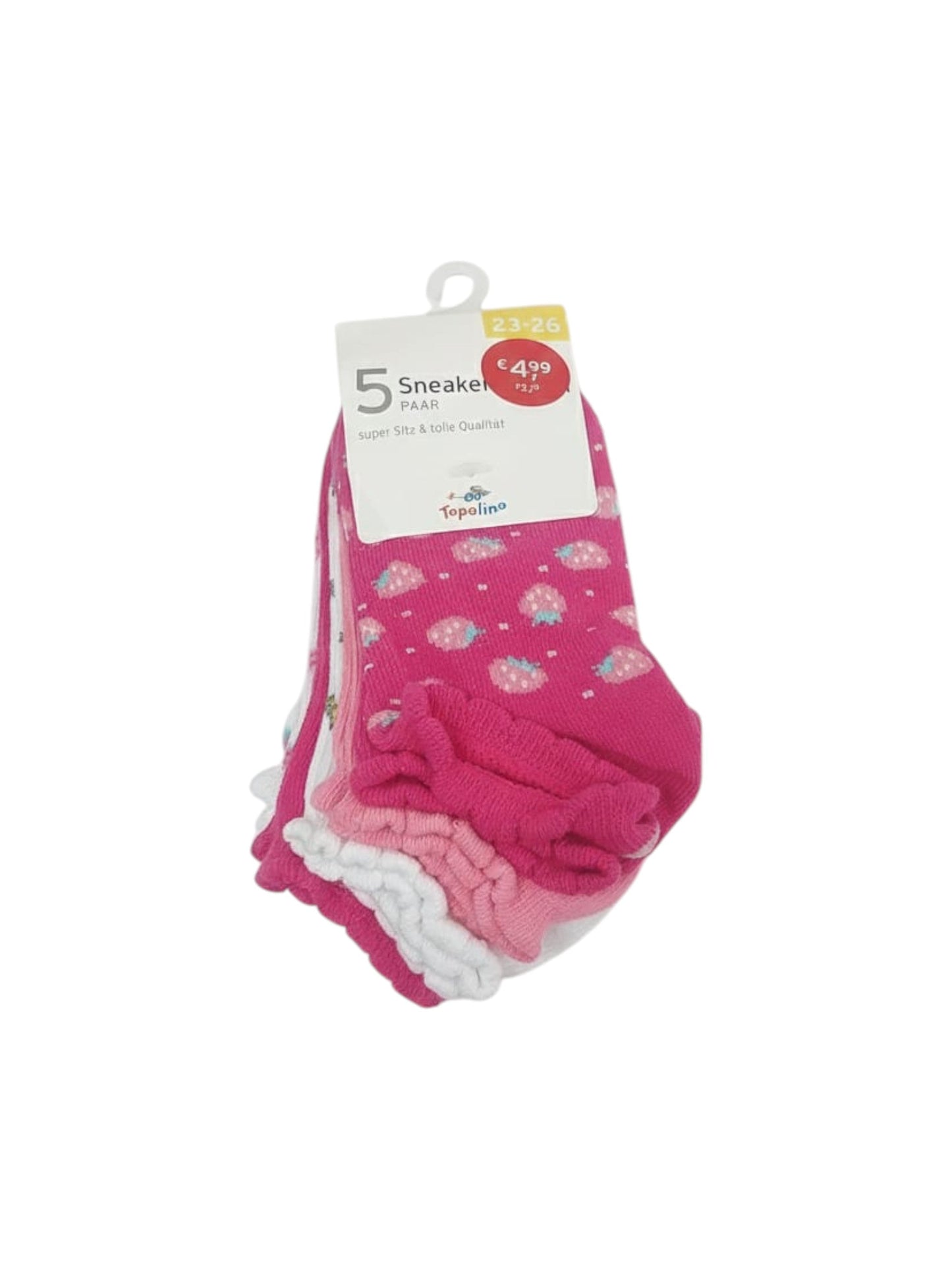 Kids Girl's Knitted Socks Set 5Pieces,Multi