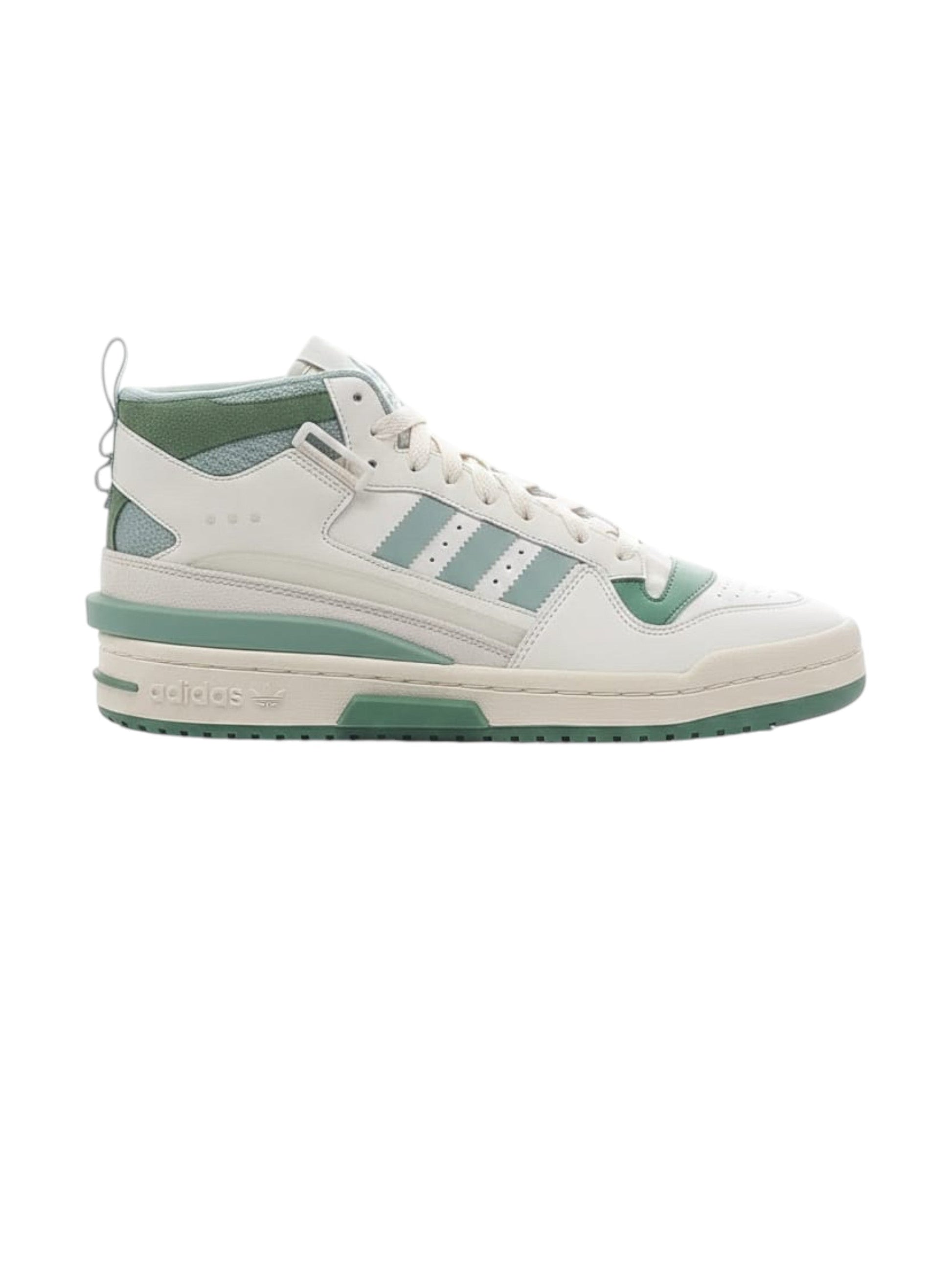 Men's Colorblocked High Top Shoes,White