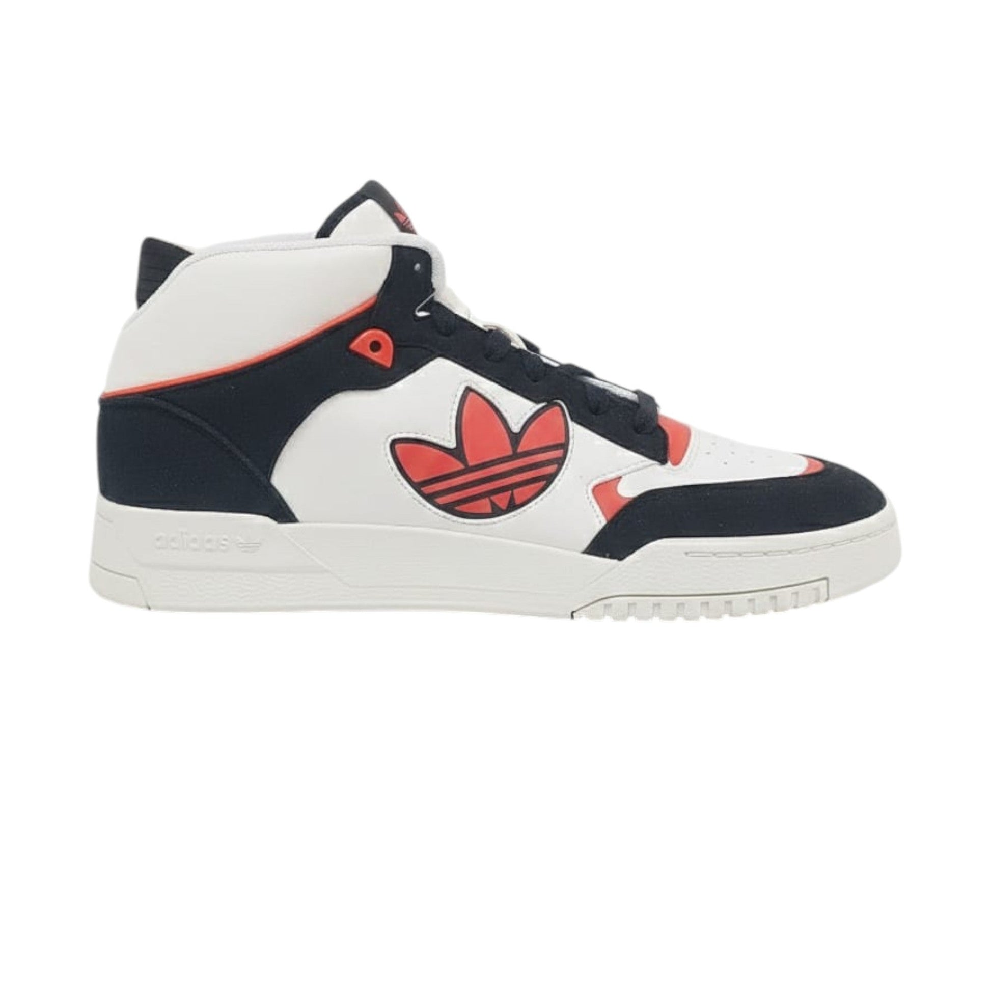Men's Colorblocked High Top Shoes,White
