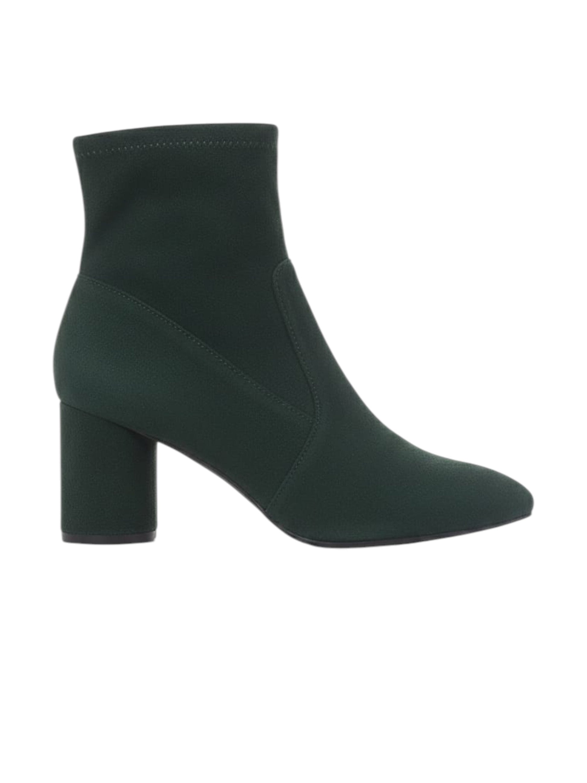 Women's Plain Ankle Boots,Dark Green