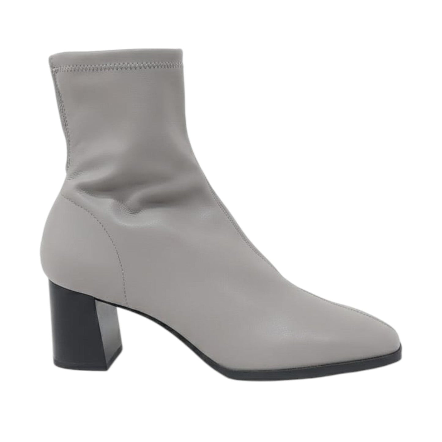 Women's Plain Ankle Boots,Grey