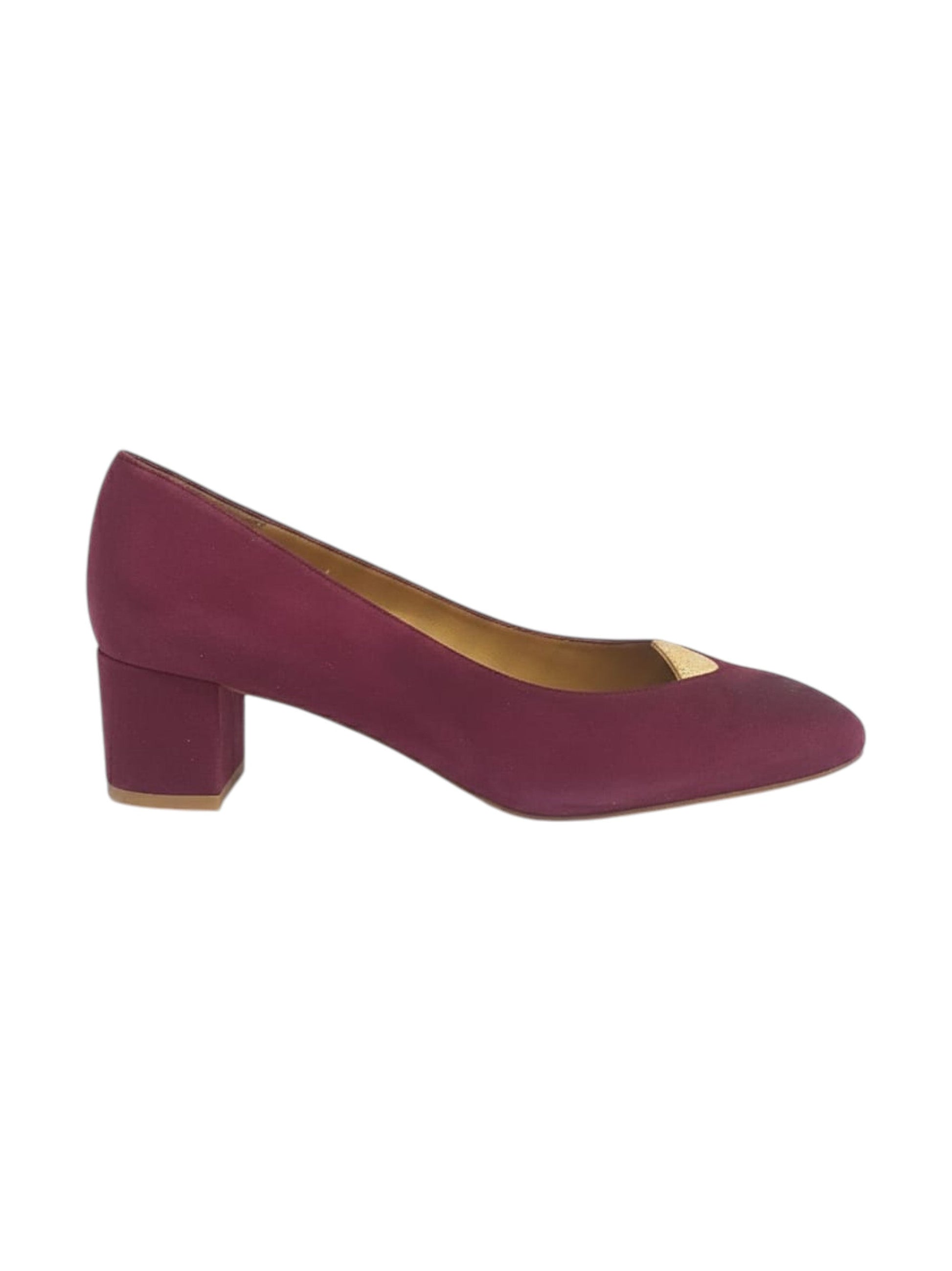Women's Plain High Shoes,Mauve