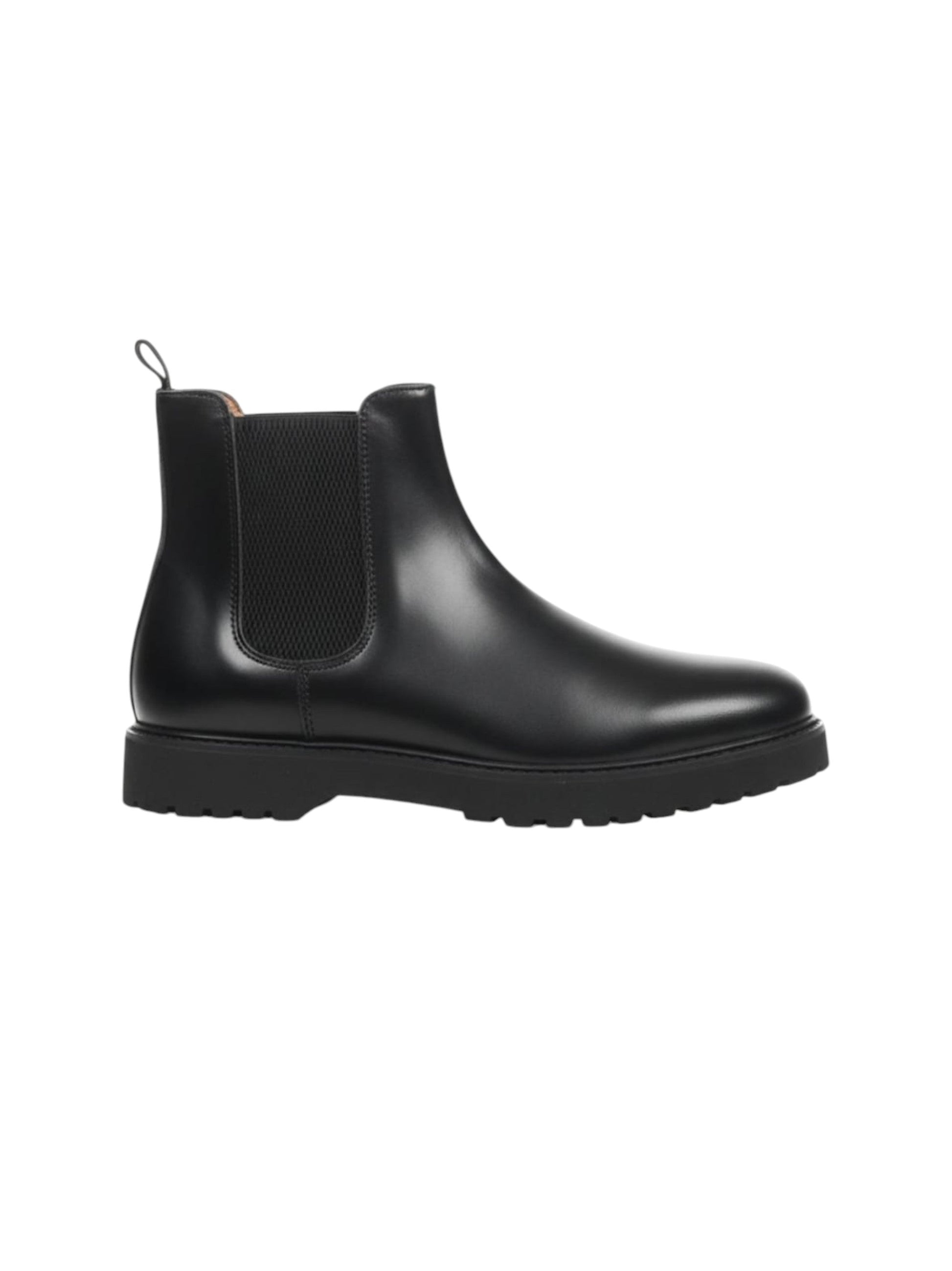 Women's Plain Ankle Boots,Black