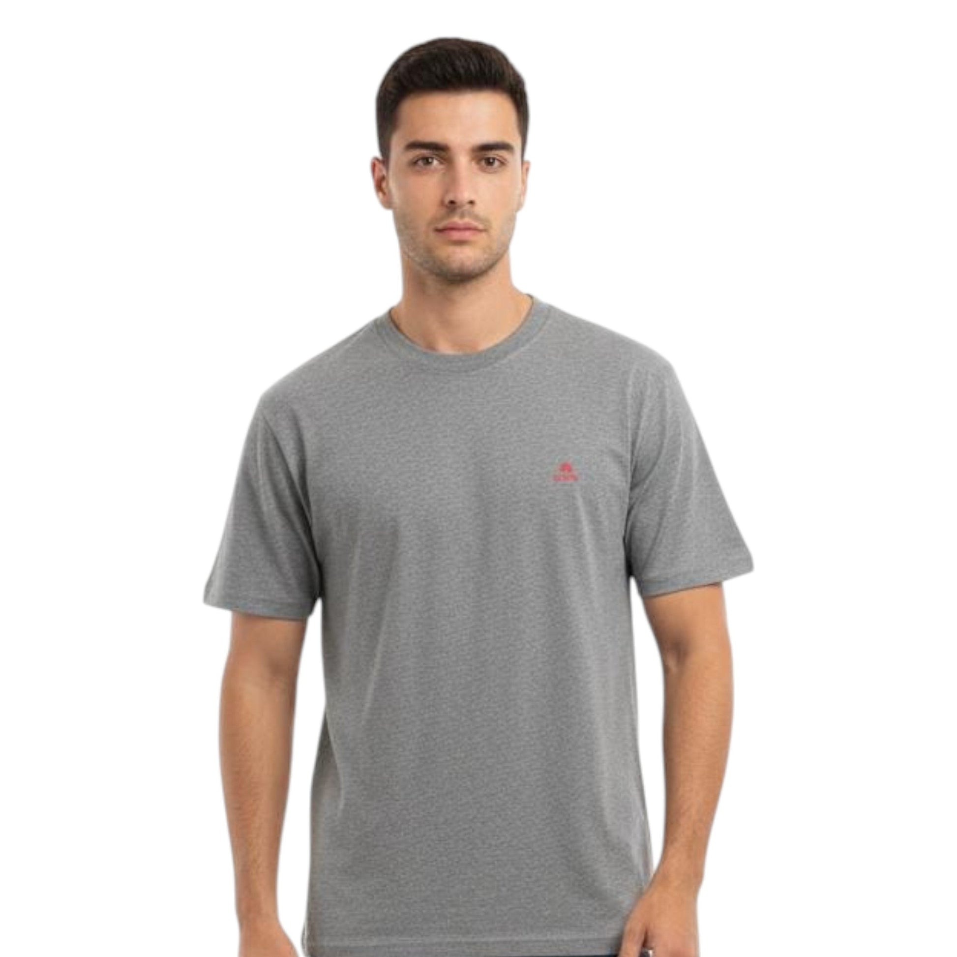 Men's Plain Under Top,Grey