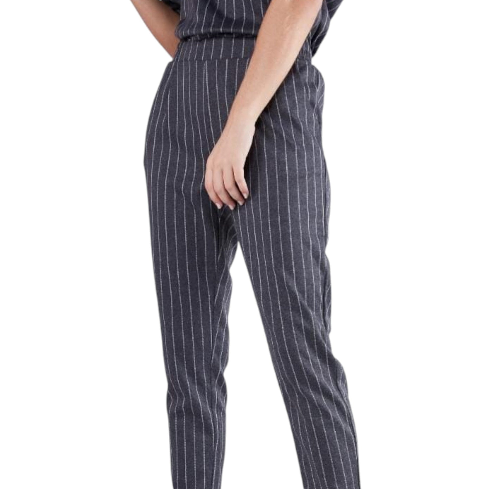 Women's Striped Pant,Dark Grey