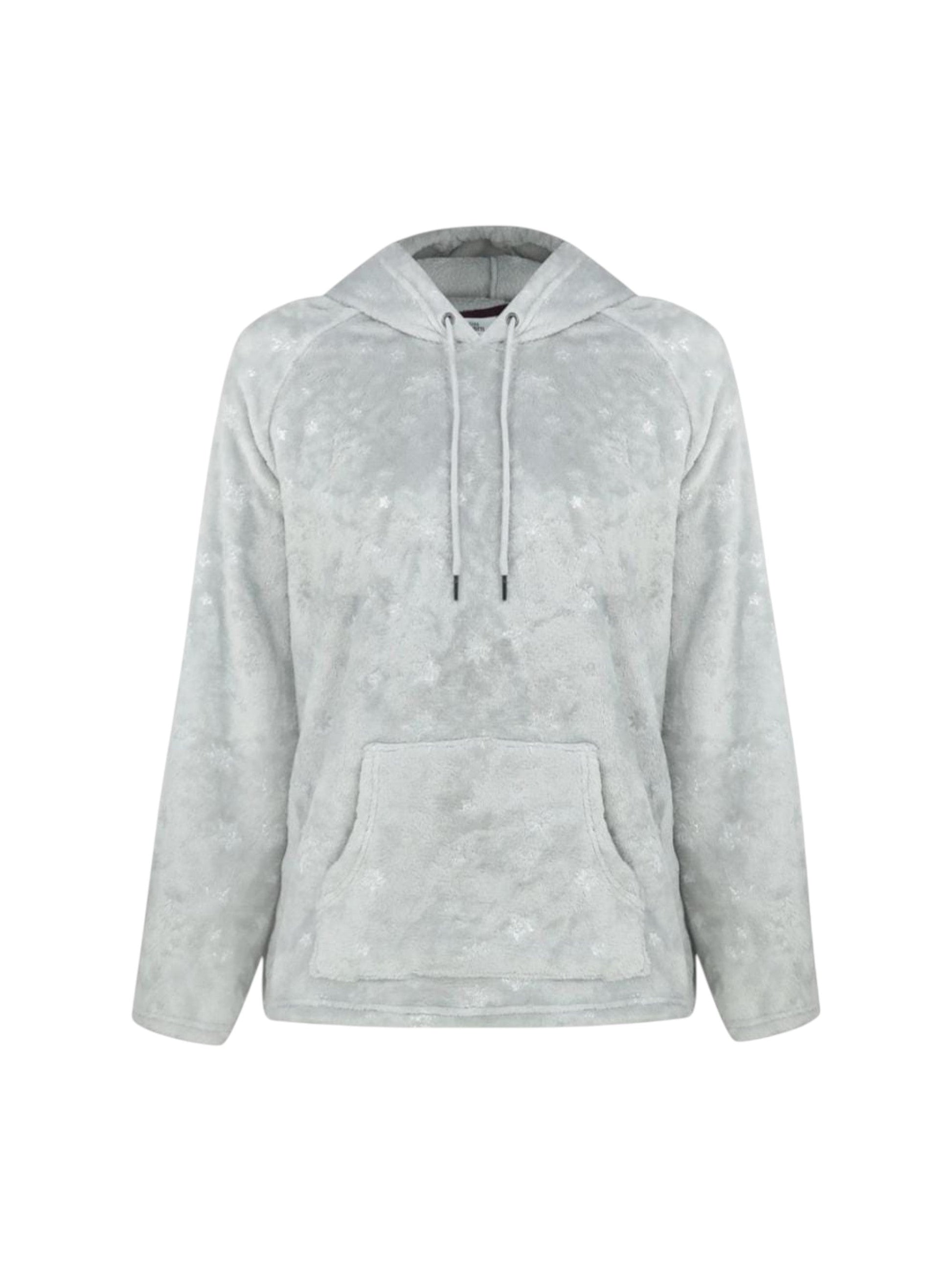 Women's Faux Fur Hoodei,Grey