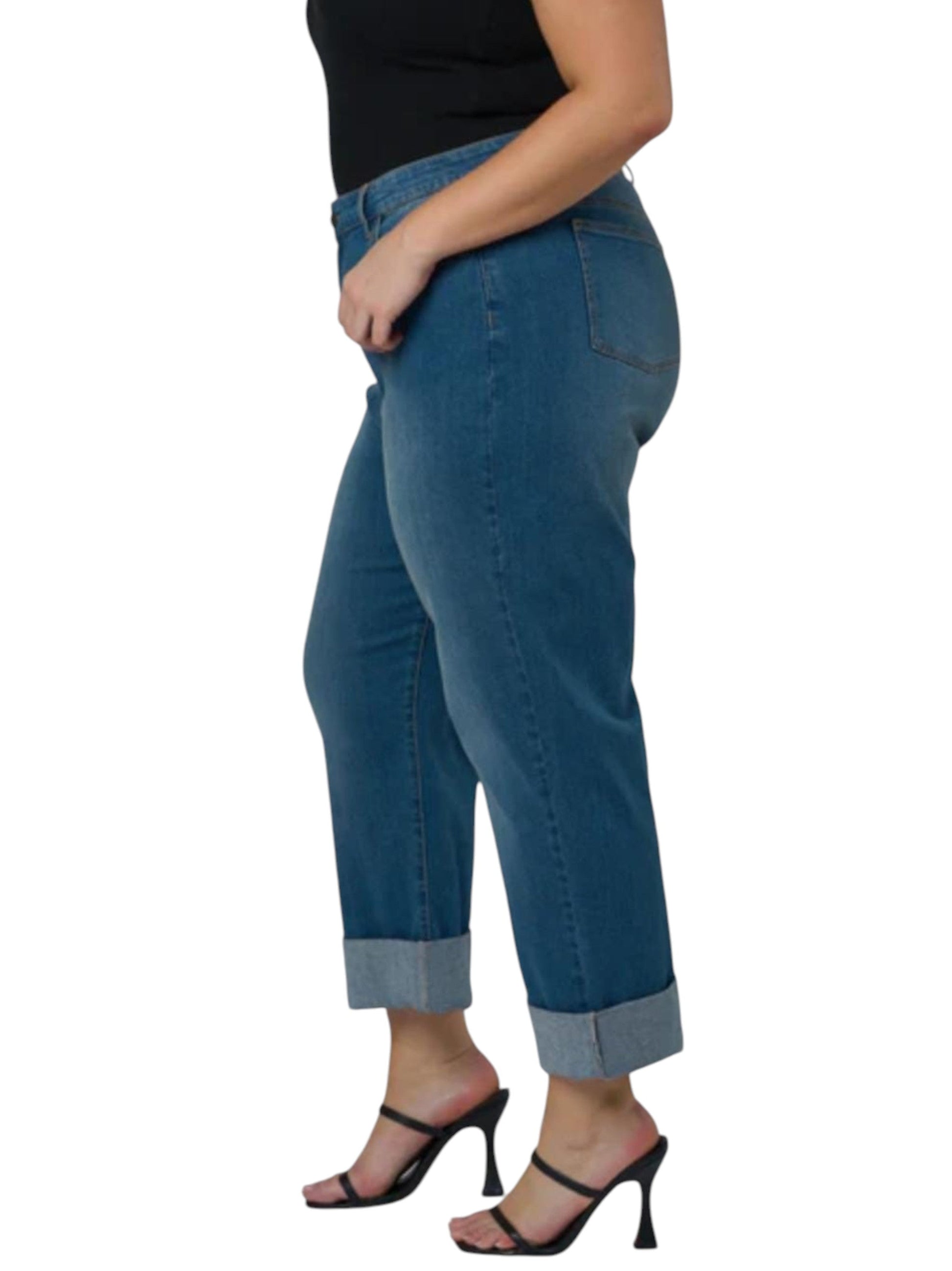 Women's Plain Jeans,Blue