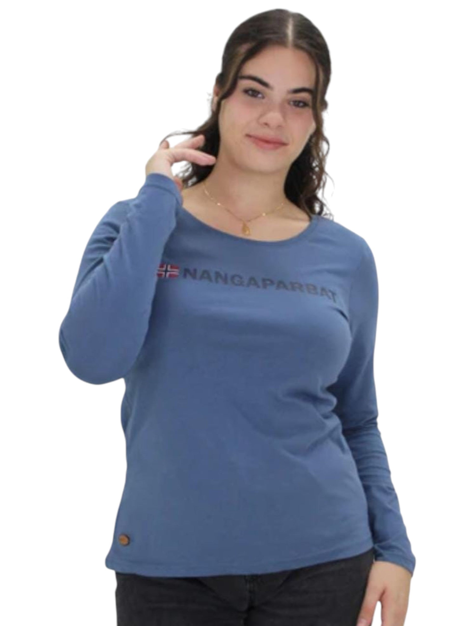Women's Printed Top,Blue