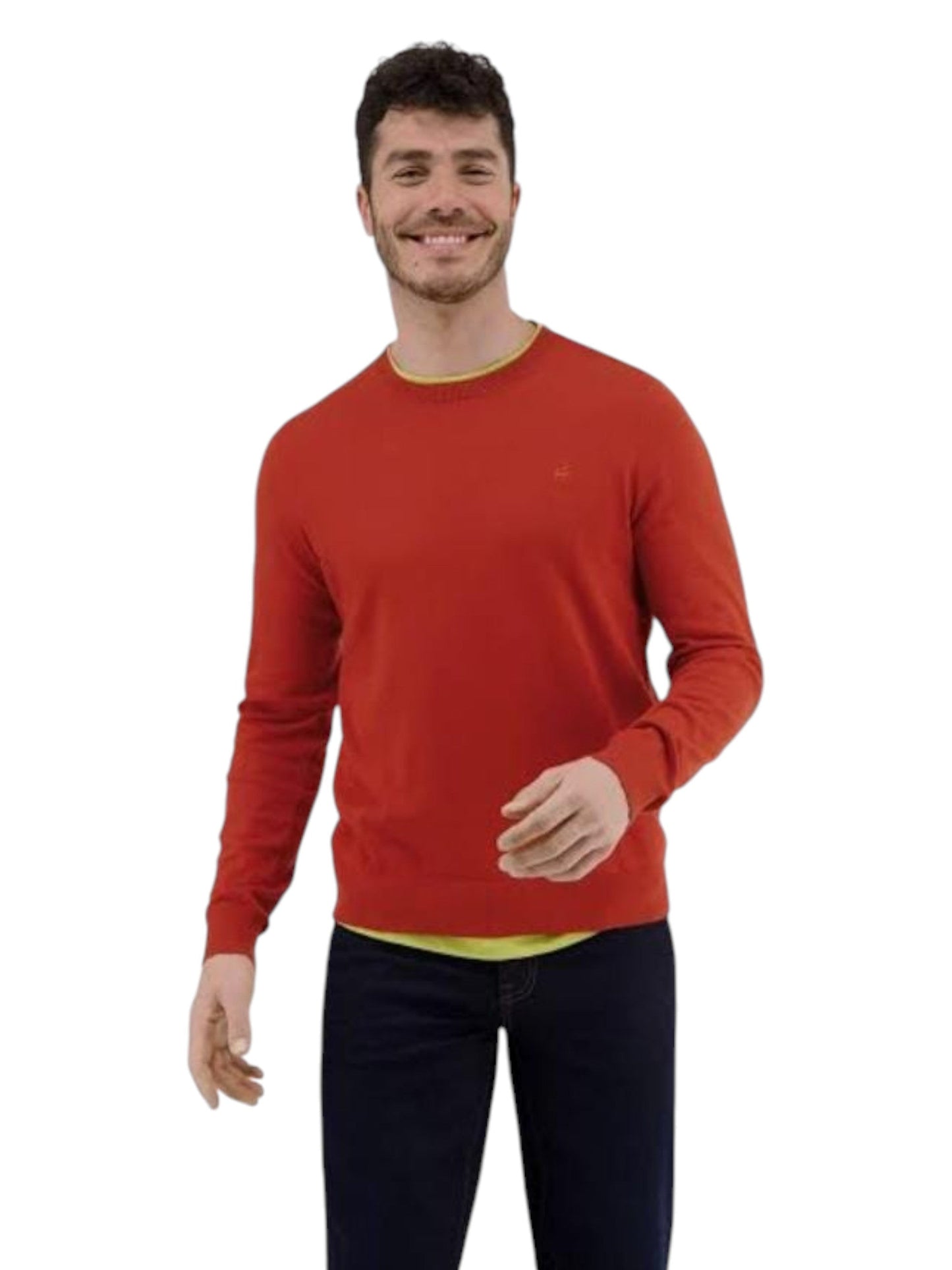 Men's Knitted Top,Red