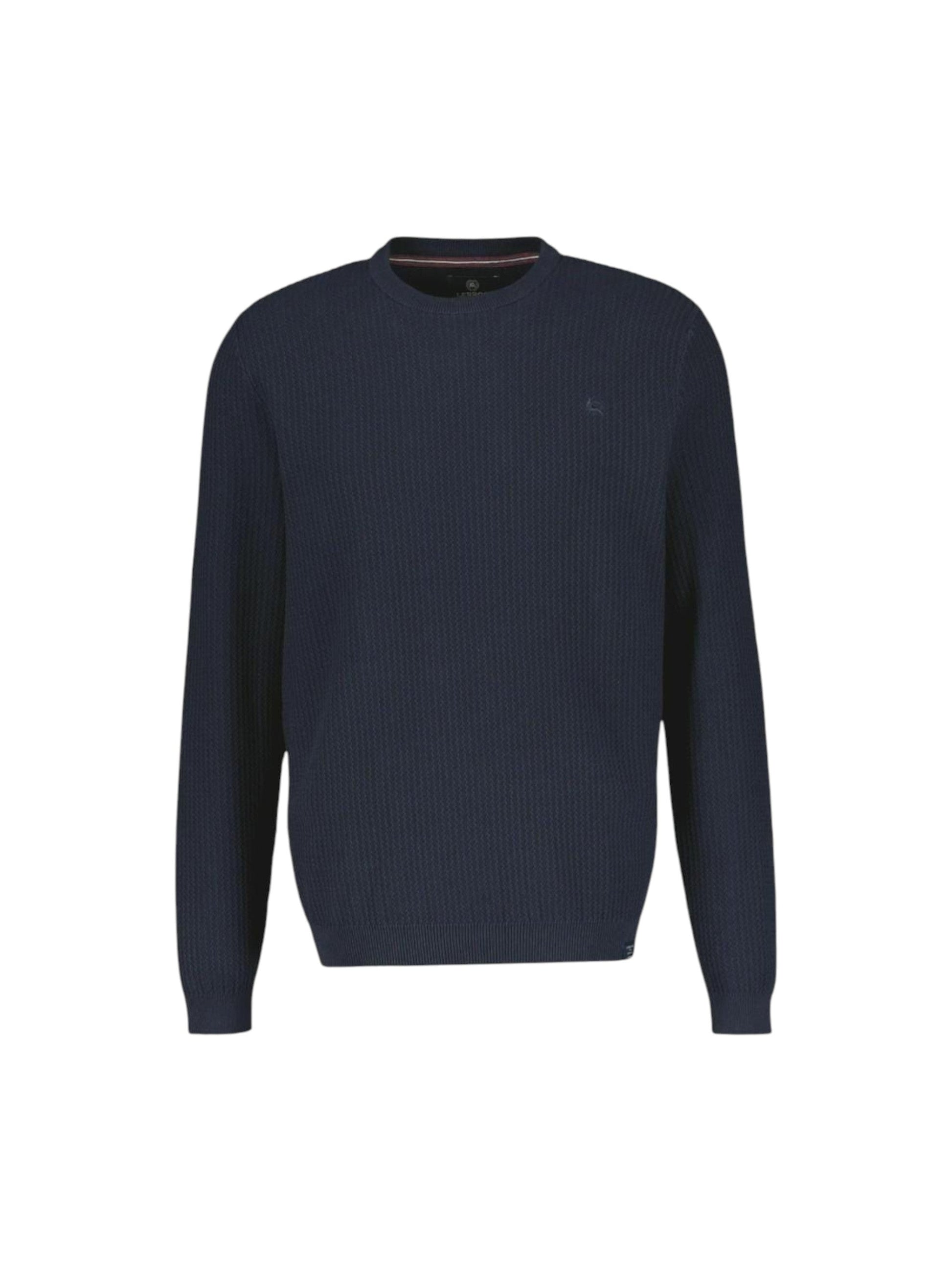 Men's Textured Sweates,Navy